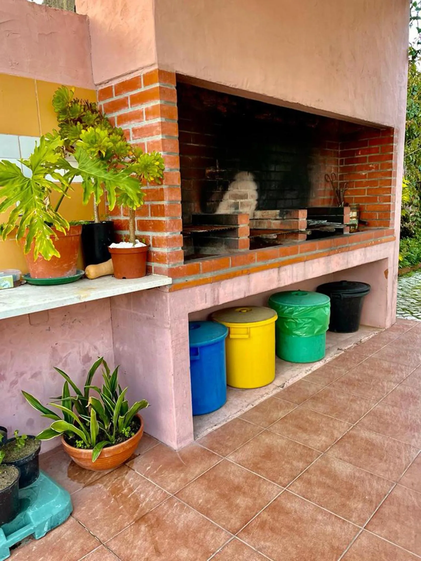 BBQ facilities in Granny´s Guesthouse