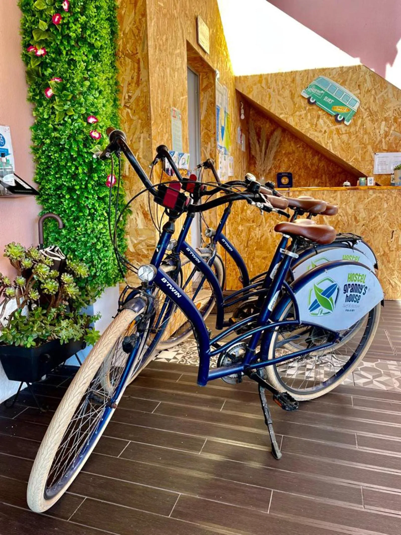 Cycling in Granny´s Guesthouse