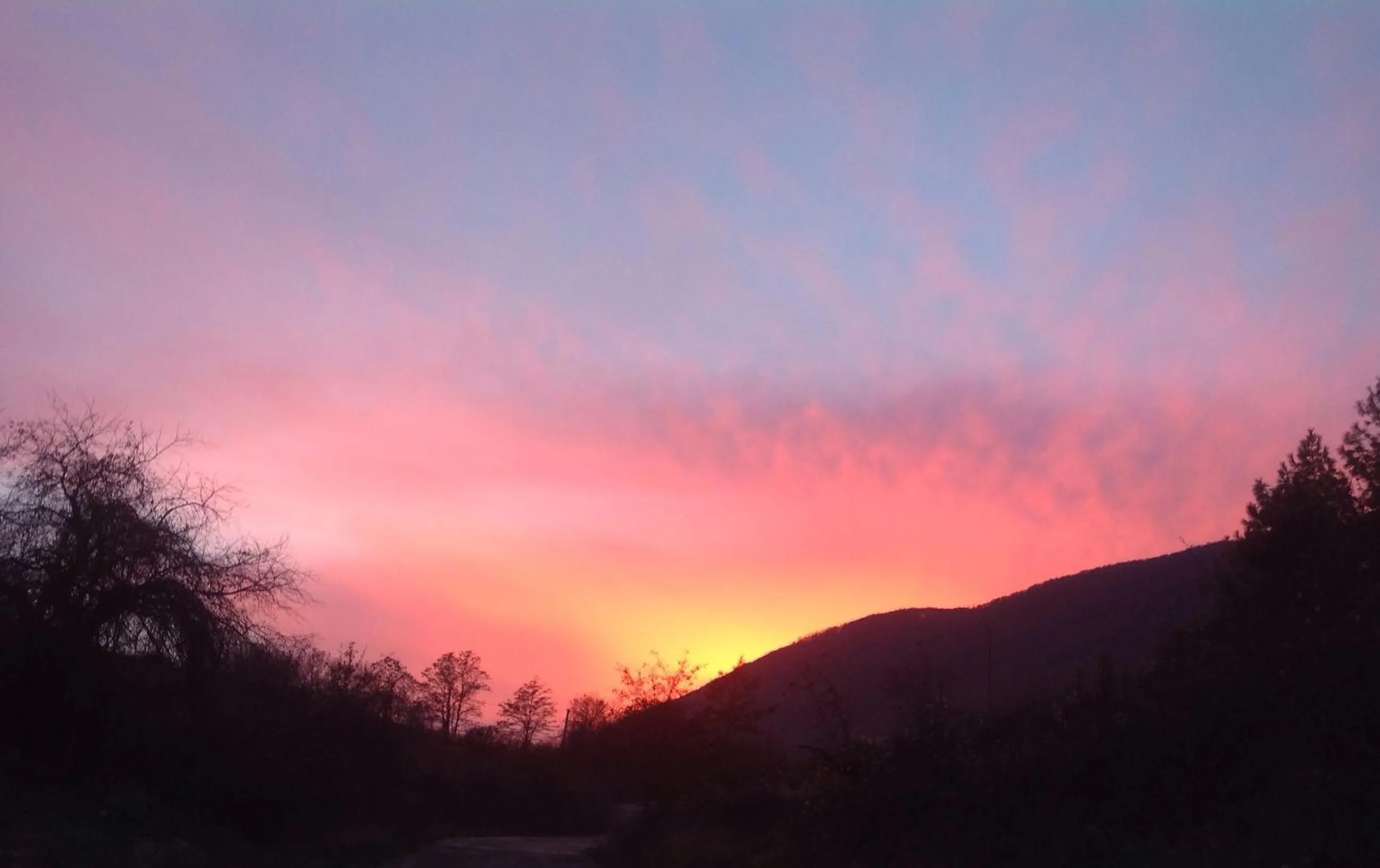 Natural landscape in B&B Il Casale