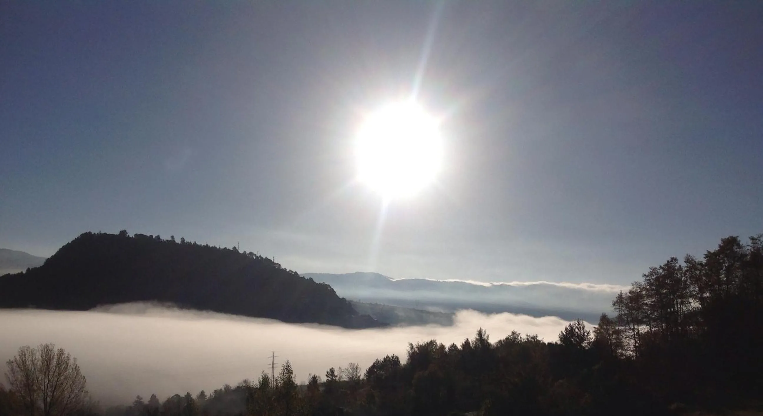Natural landscape in B&B Il Casale