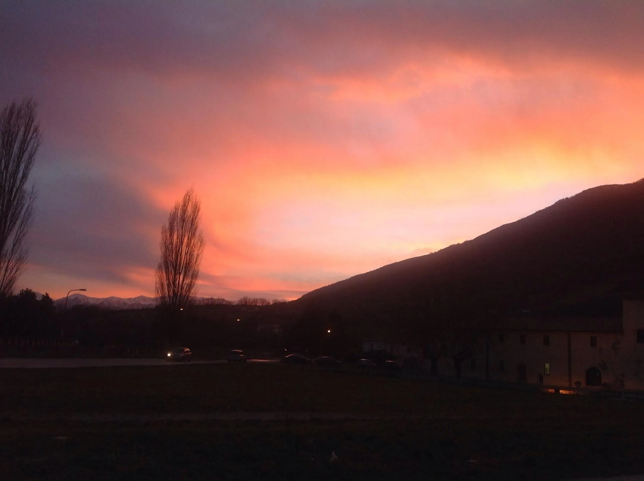 Natural landscape in B&B Il Casale