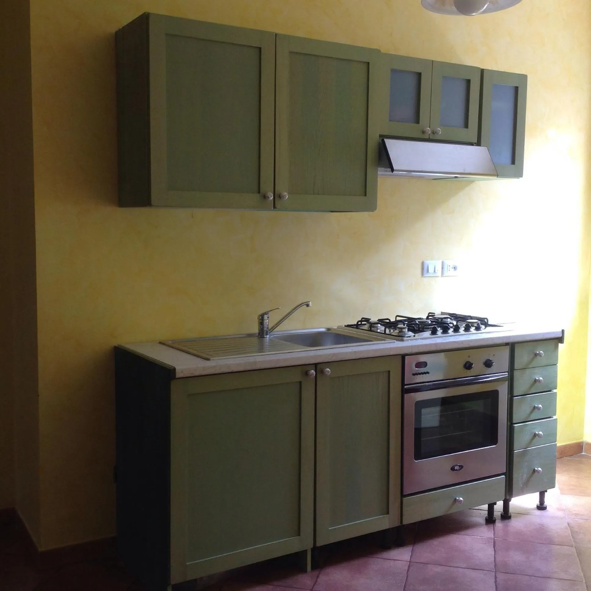 Kitchen or kitchenette in B&B Il Casale
