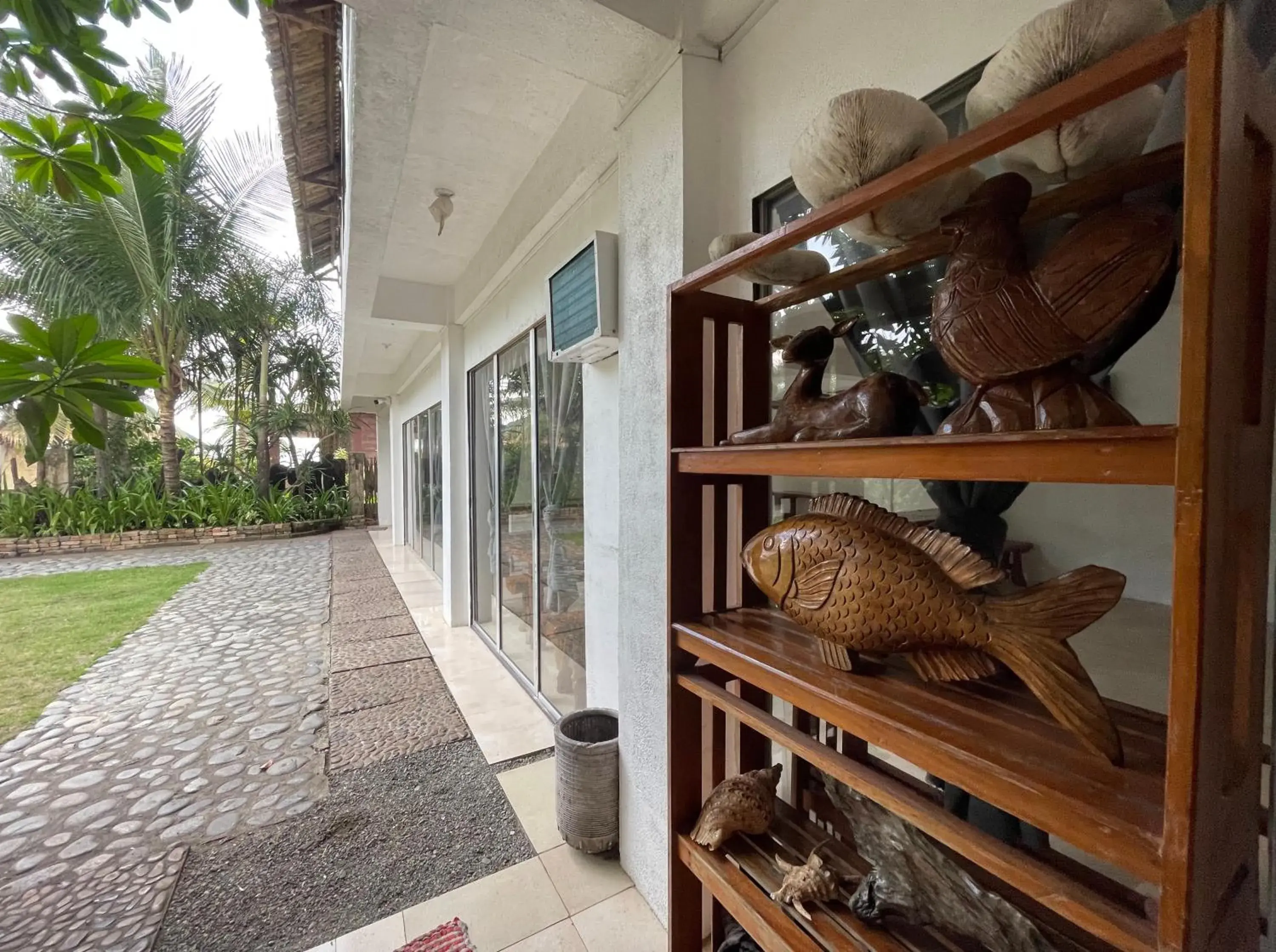 Garden view in Akkaw Baler Hometel Garden view in Akkaw Baler Hometel