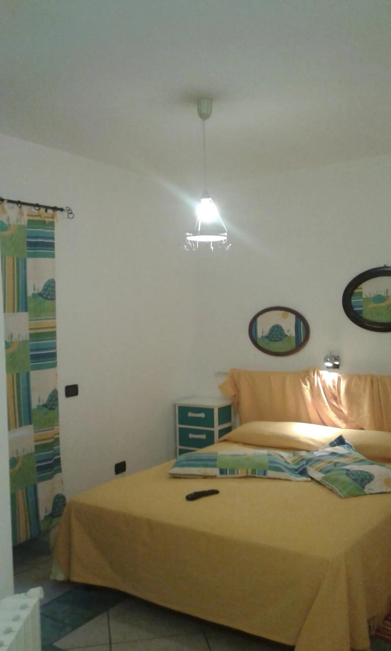 Bed in casa di campagna dal pozzo