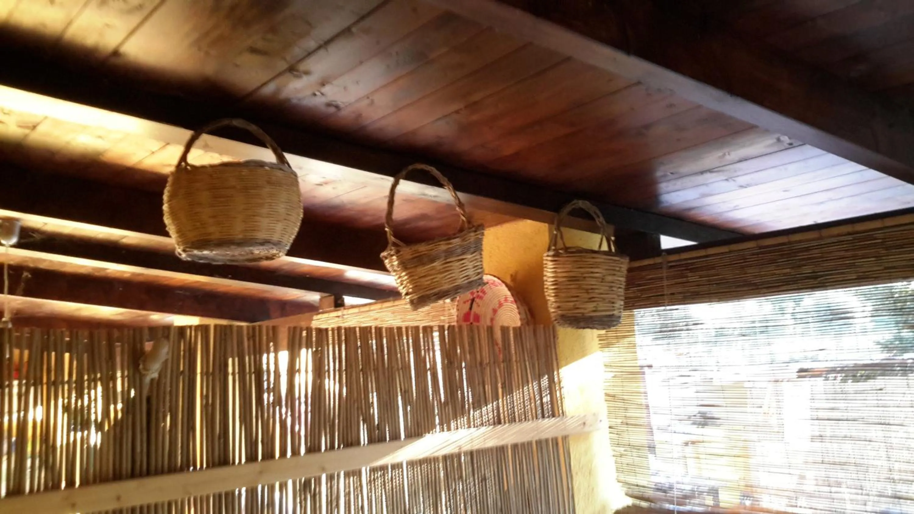 Balcony/Terrace in casa di campagna dal pozzo