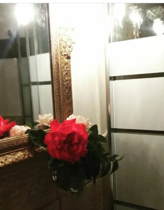 Bathroom in casa di campagna dal pozzo