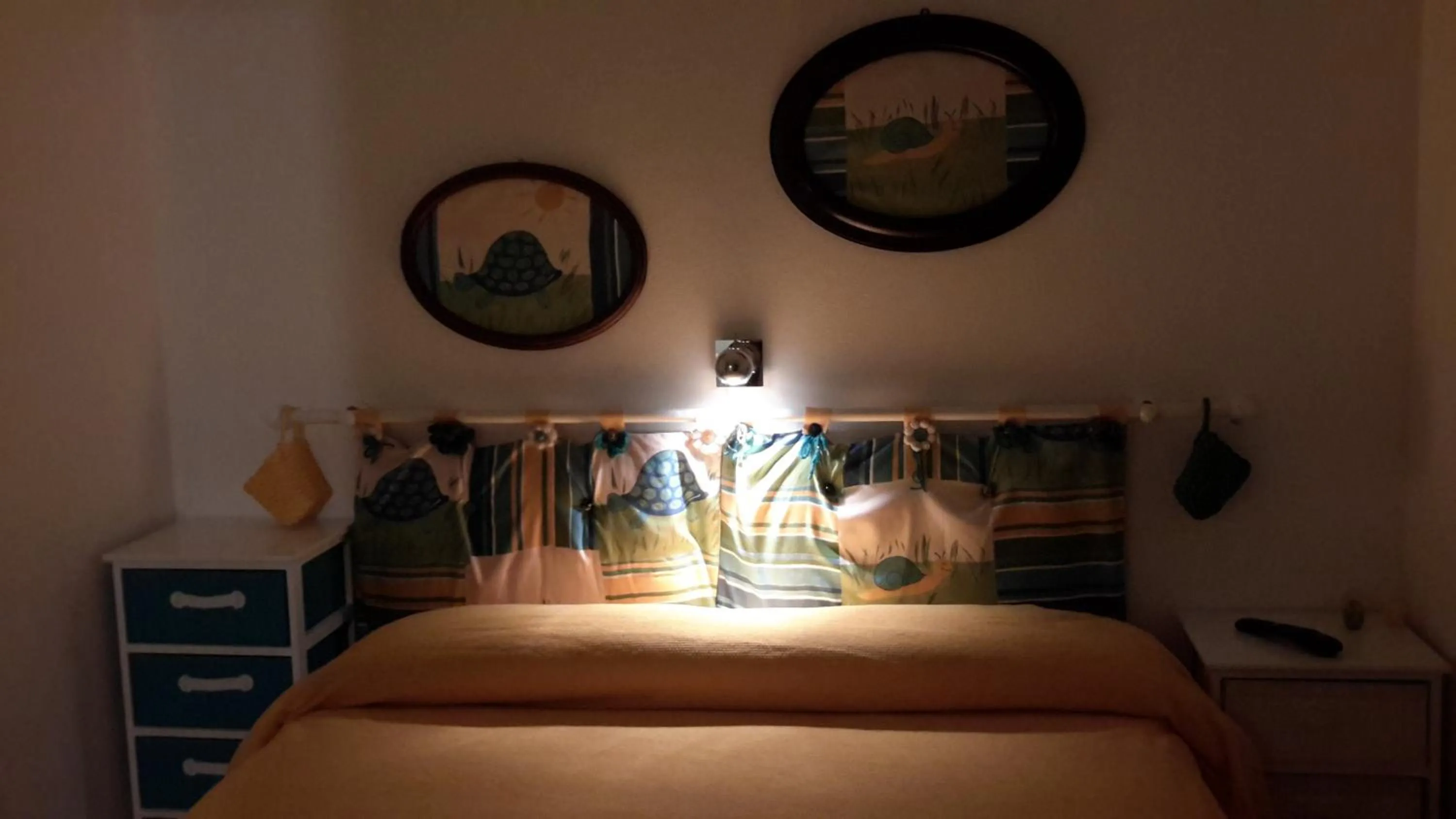 Bed in casa di campagna dal pozzo