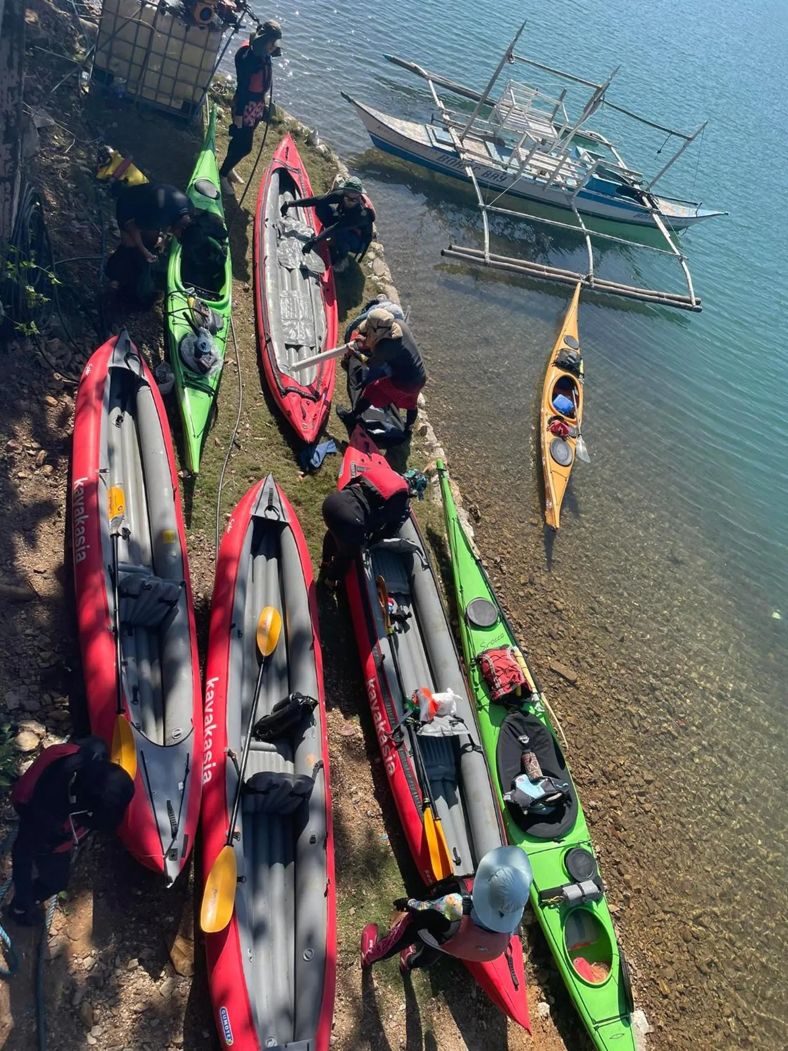 Aqua park in Borac Bay View