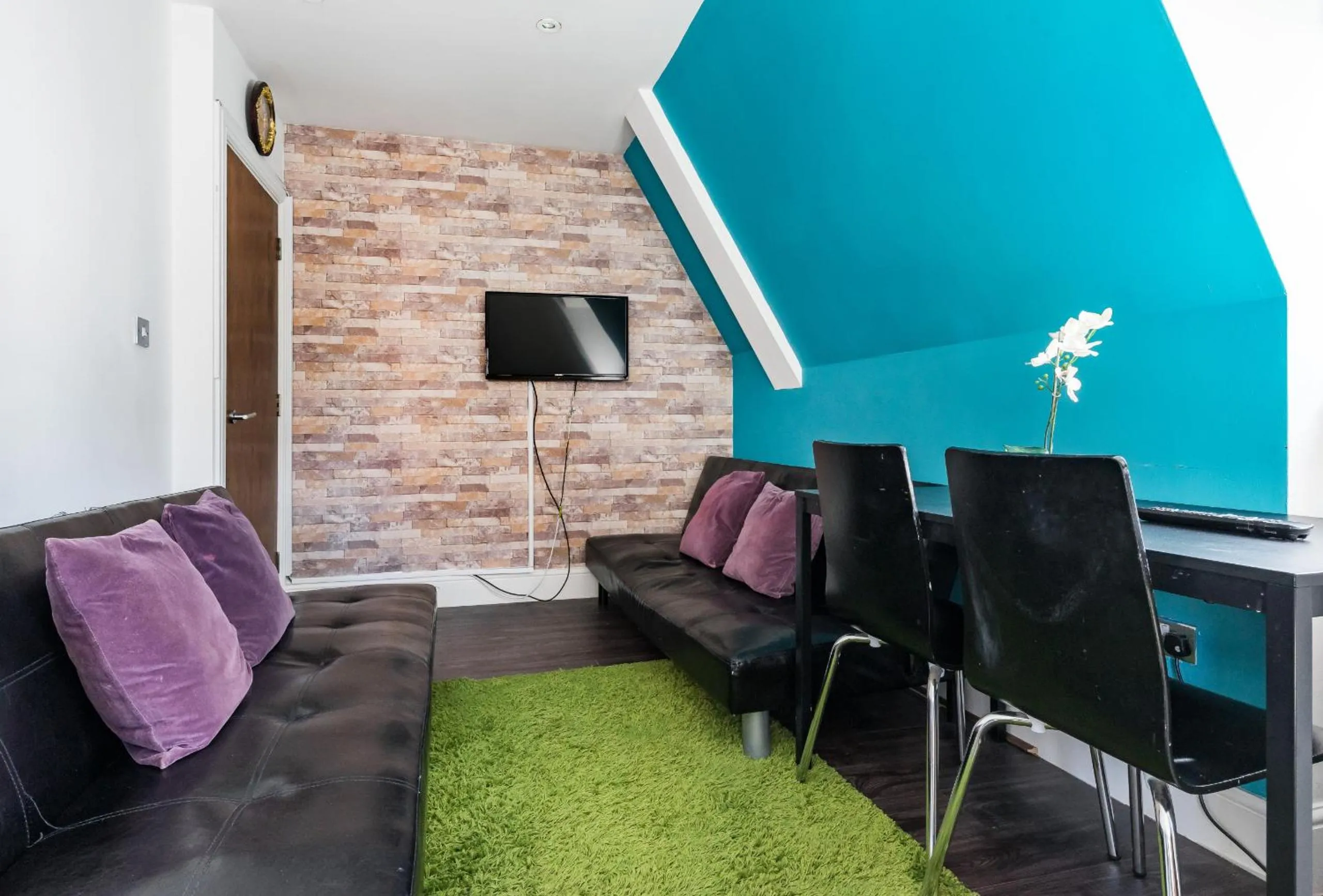 Living room in Aldgate Flats