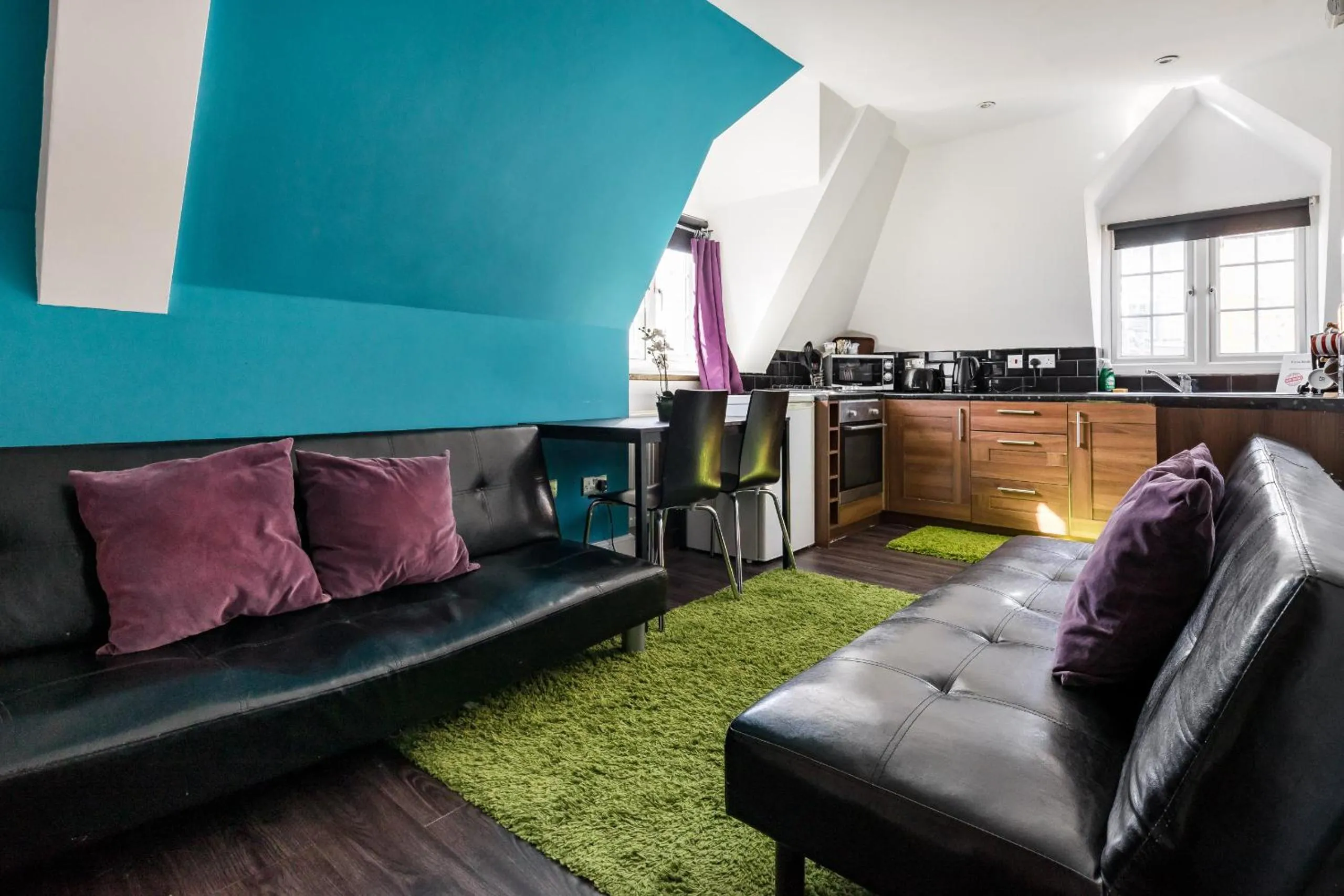 Living room in Aldgate Flats