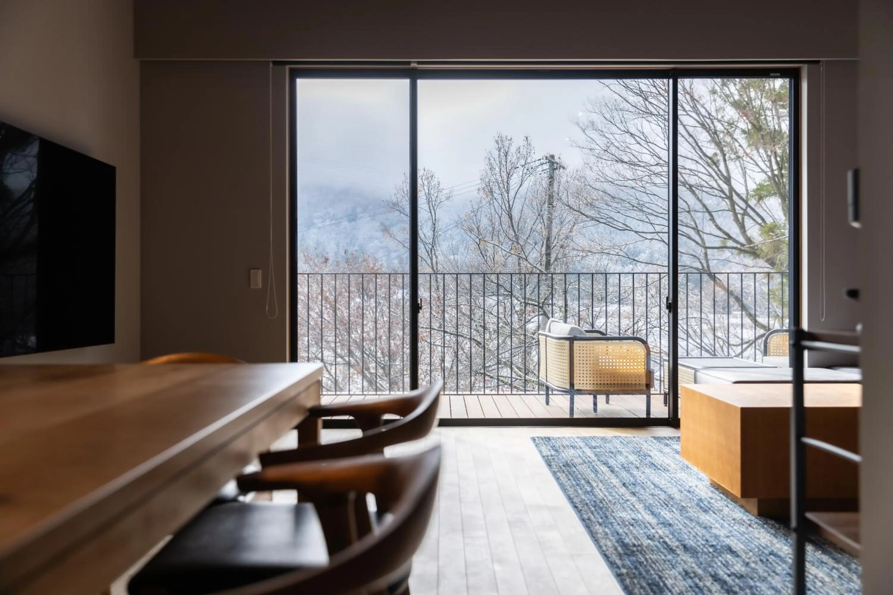 Living room, Bed in Hotarutei Villas