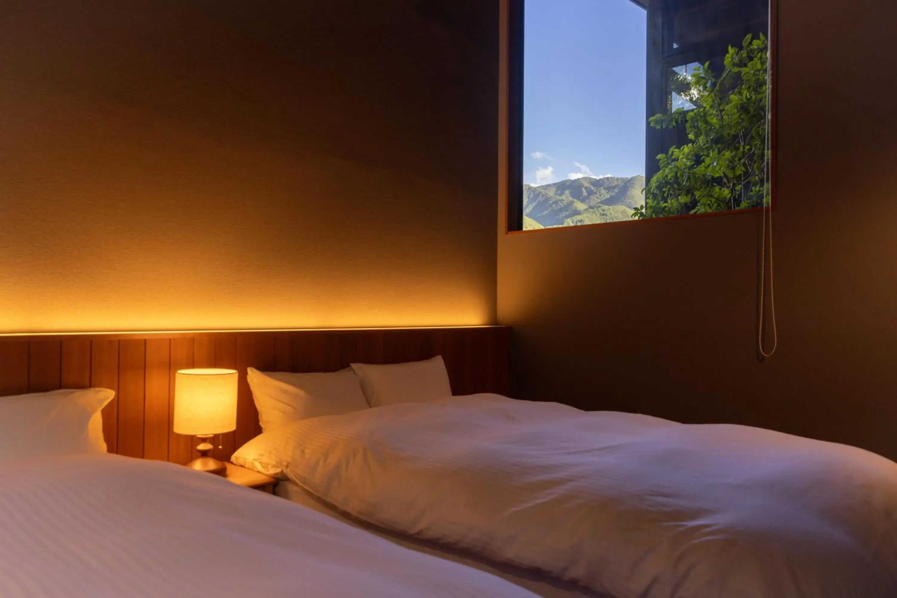 Natural landscape, Bed in Hotarutei Villas Natural landscape, Bed in Hotarutei Villas