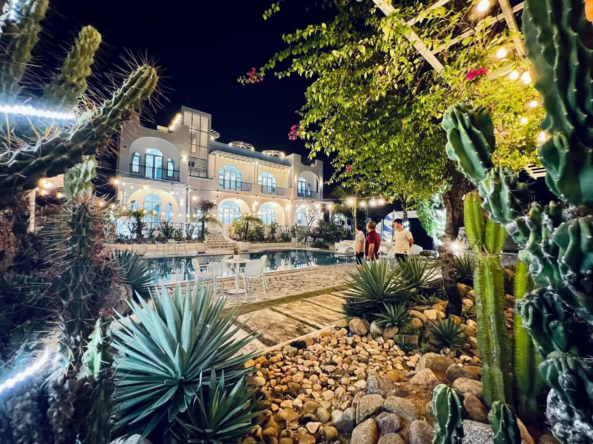 Property building in Santorini Villa Cam Ranh