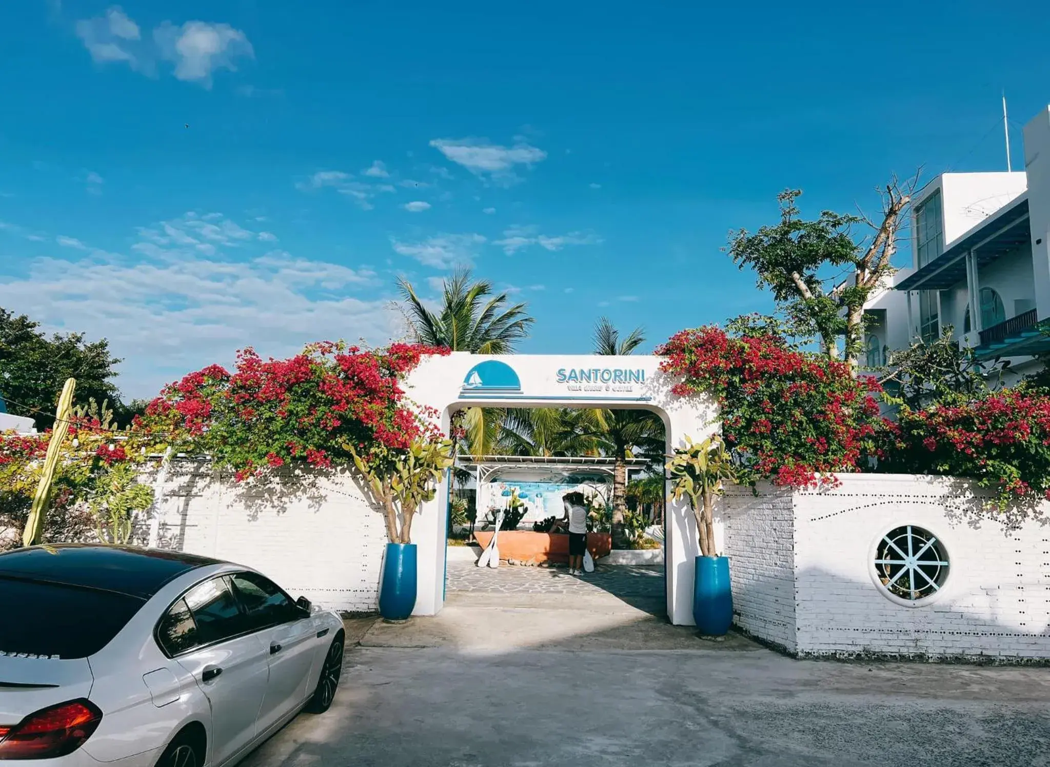 Property building in Santorini Villa Cam Ranh Property building in Santorini Villa Cam Ranh