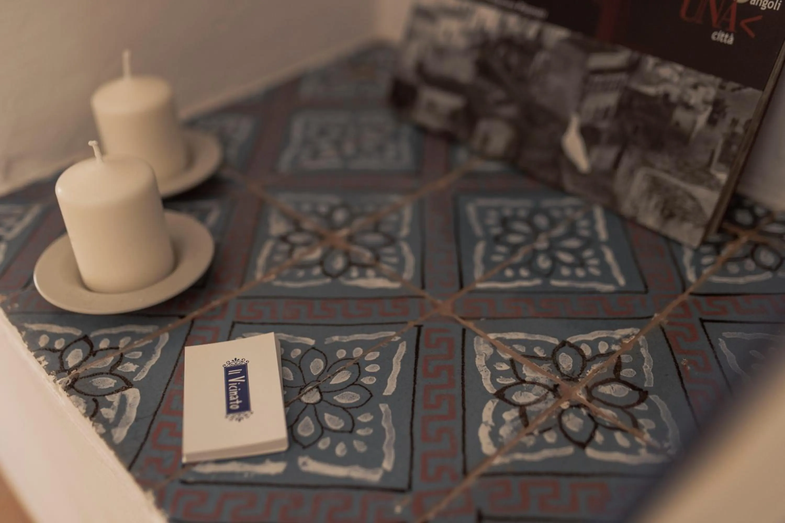 Decorative detail in Il Vicinato, casa vacanza immersa nel cuore dei Sassi