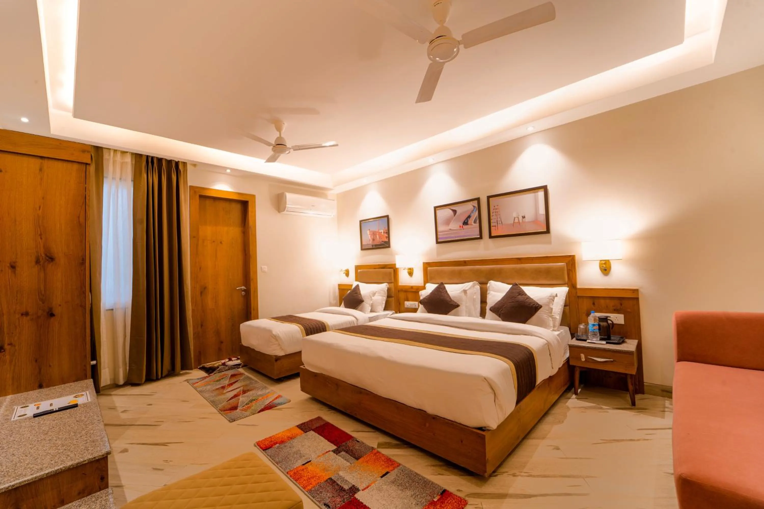 Bed in Hotel The Grand Dewan