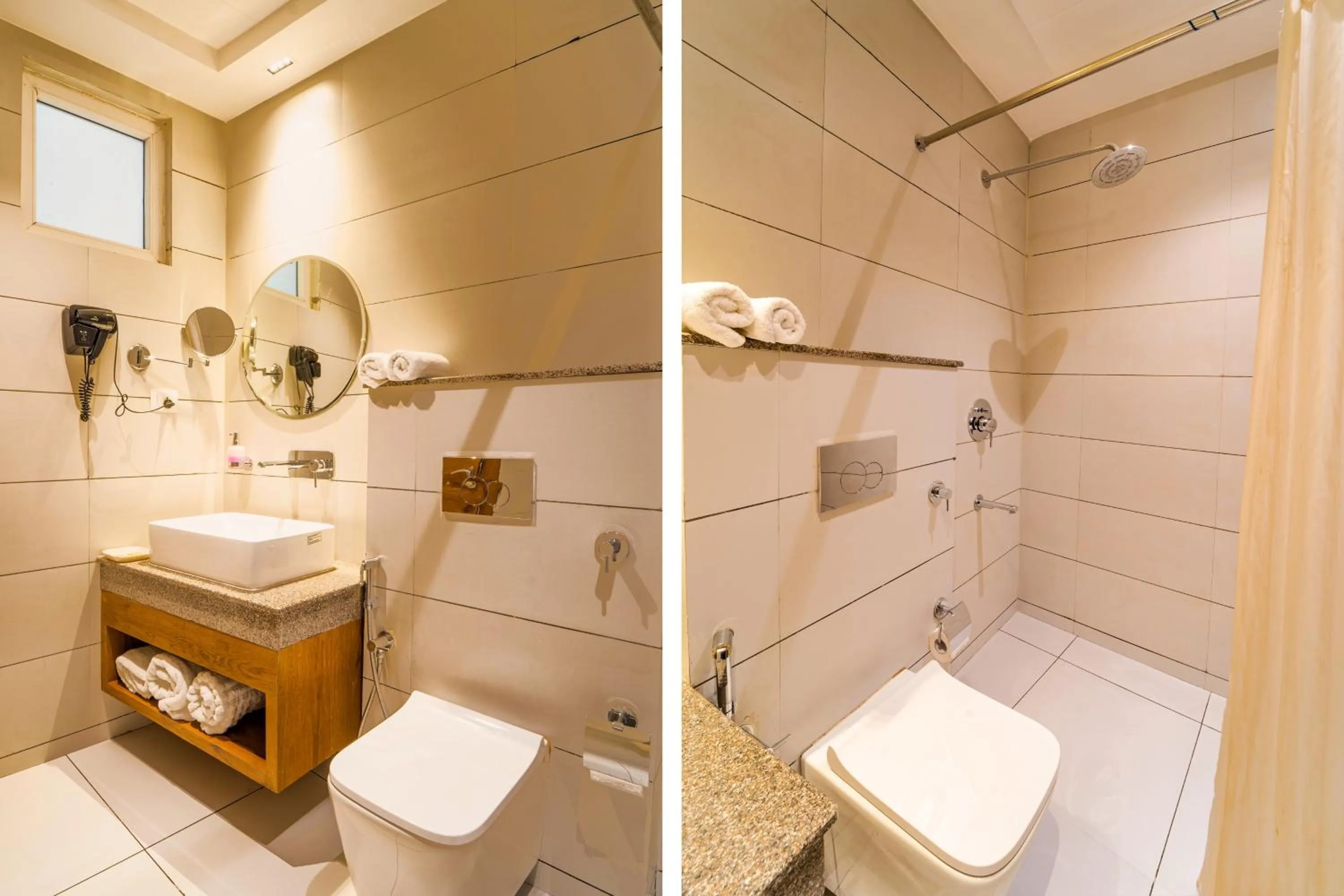 Shower in Hotel The Grand Dewan