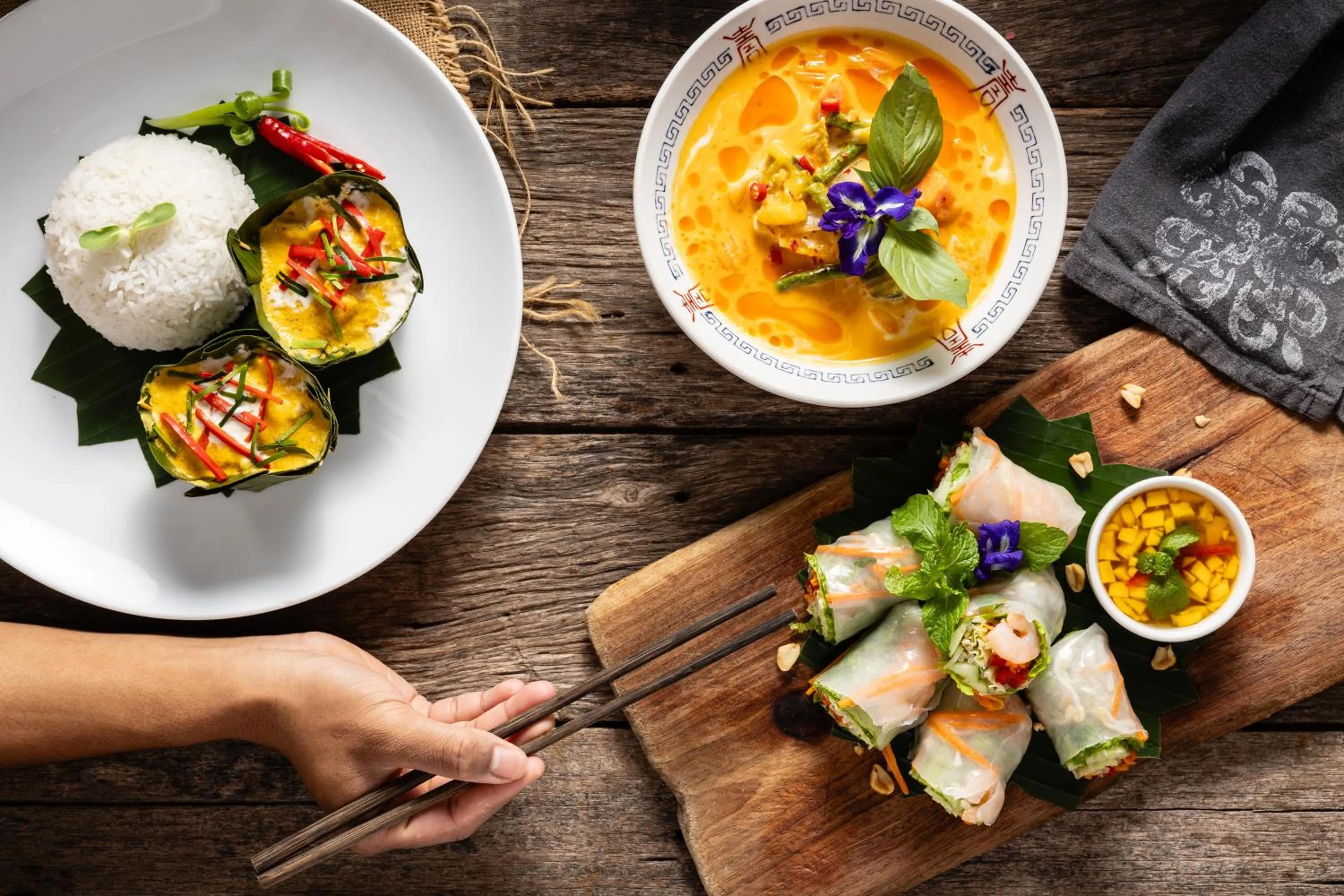 Food close-up in Babel Boutique