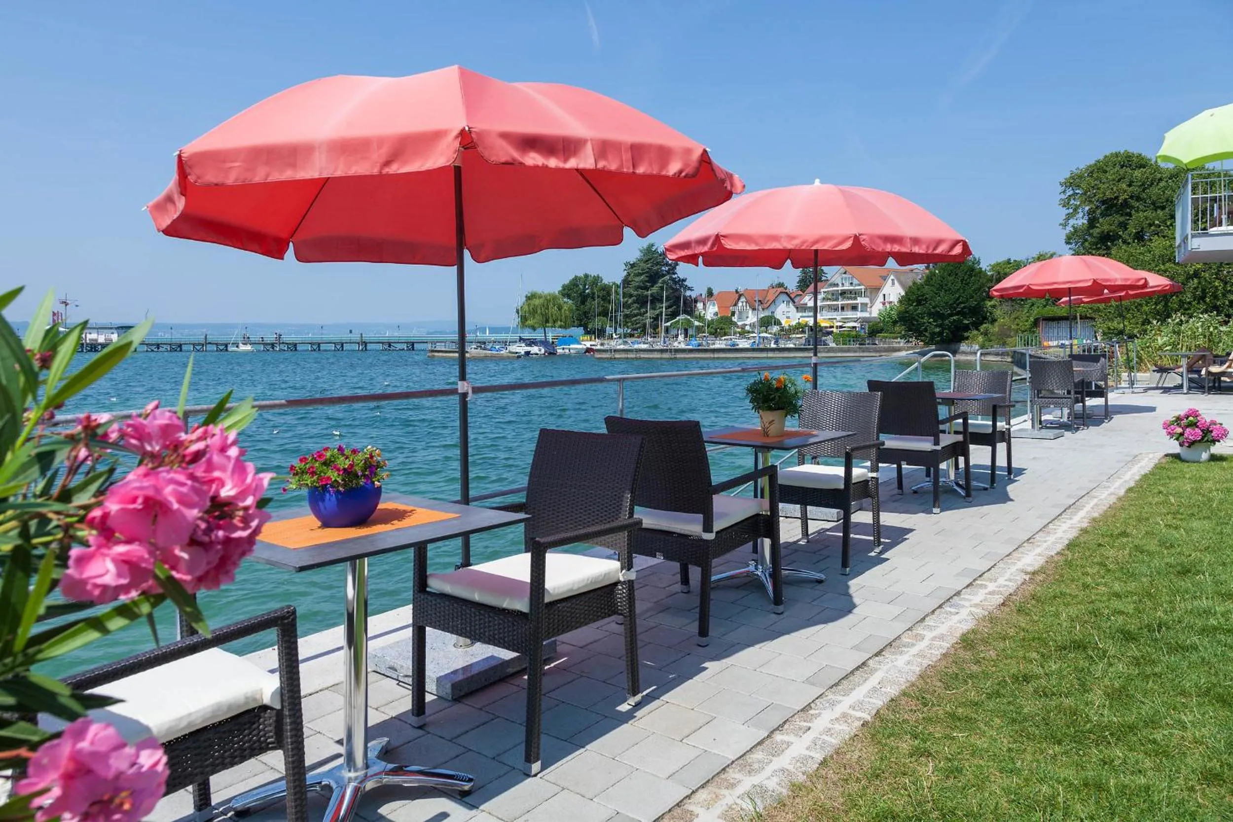 Balcony/Terrace in Seehotel BelRiva