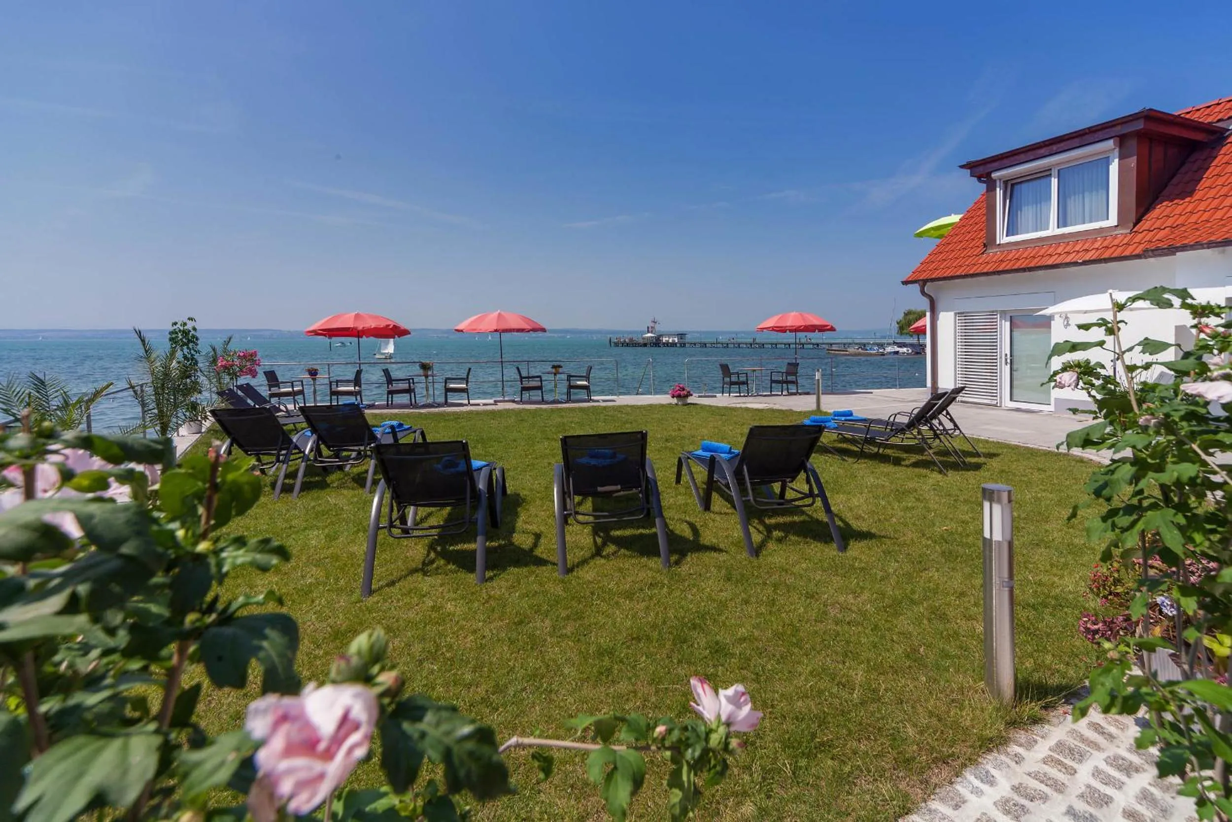 Balcony/Terrace in Seehotel BelRiva