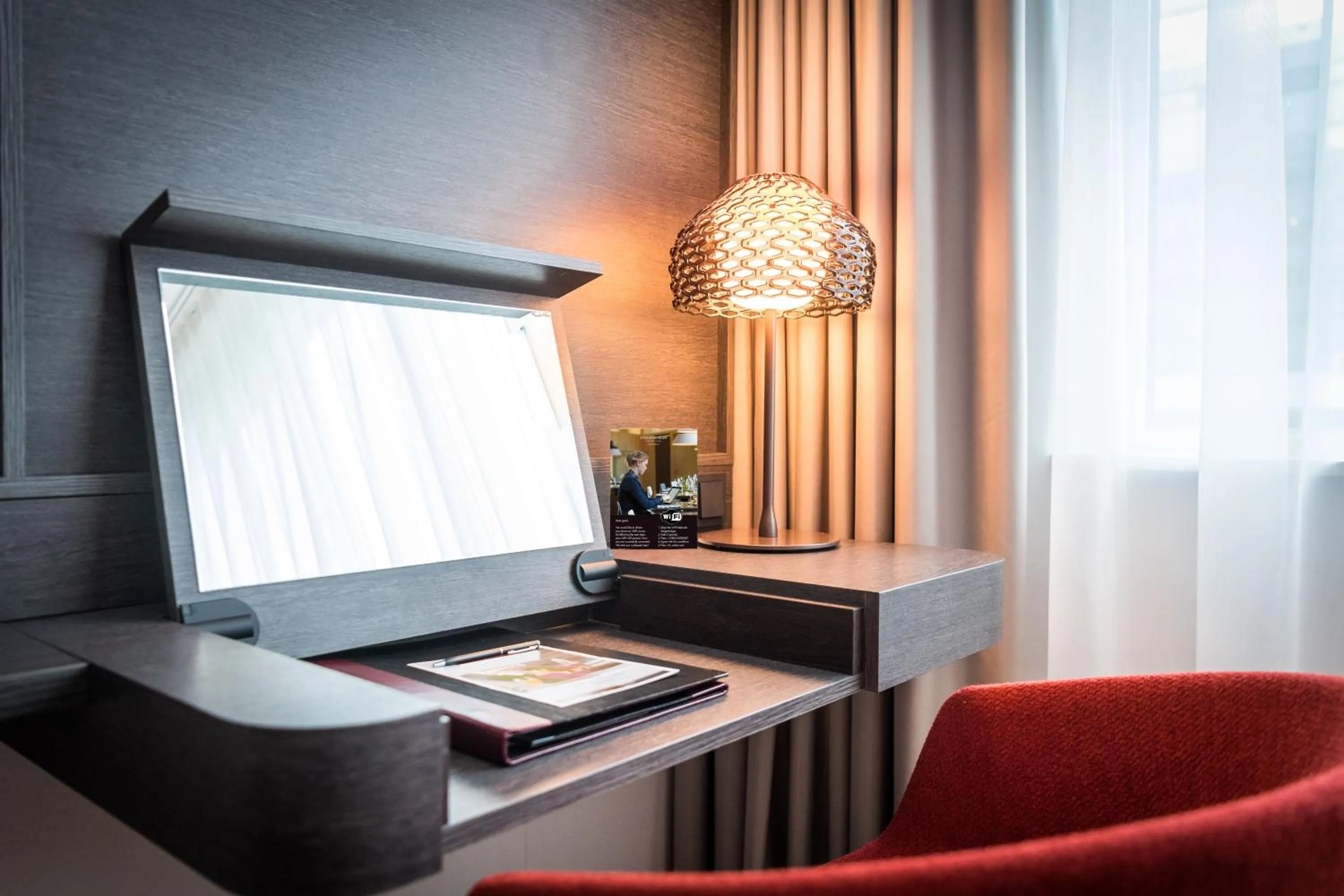 Decorative detail in Steigenberger Airport Hotel Amsterdam