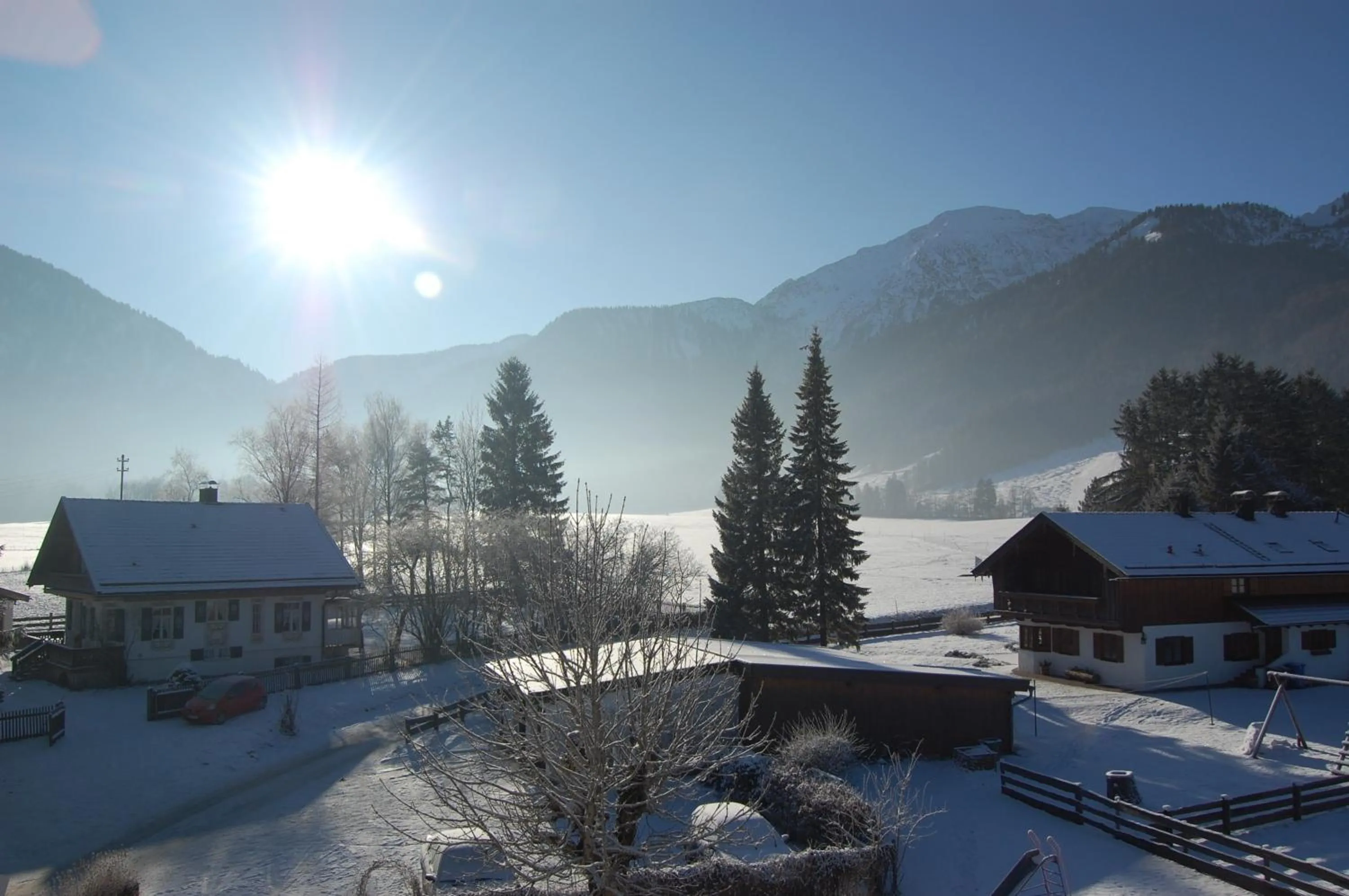 Mountain view in Gasthaus Aiplspitz