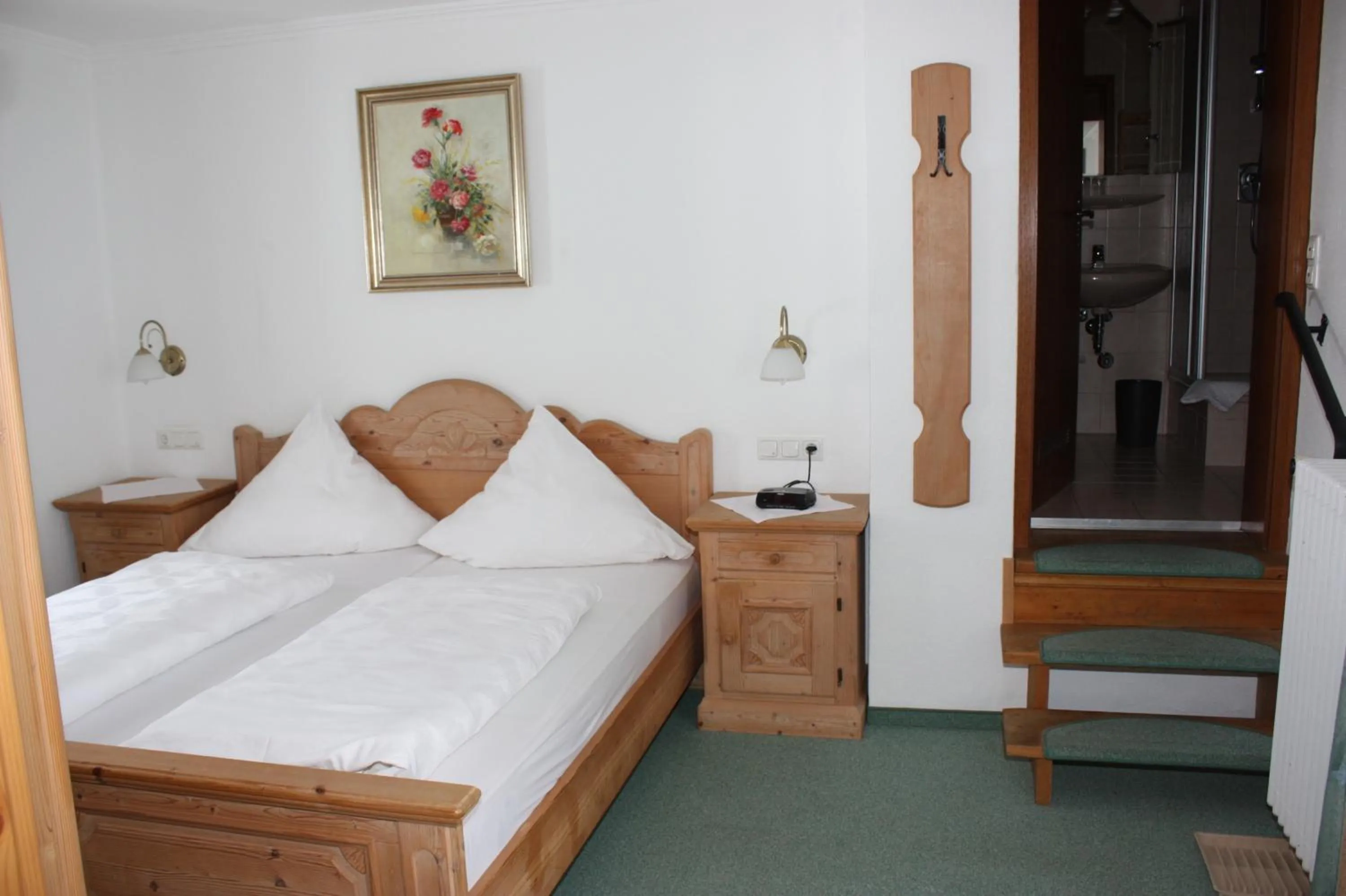 Photo of the whole room, Bed in Gasthaus Aiplspitz