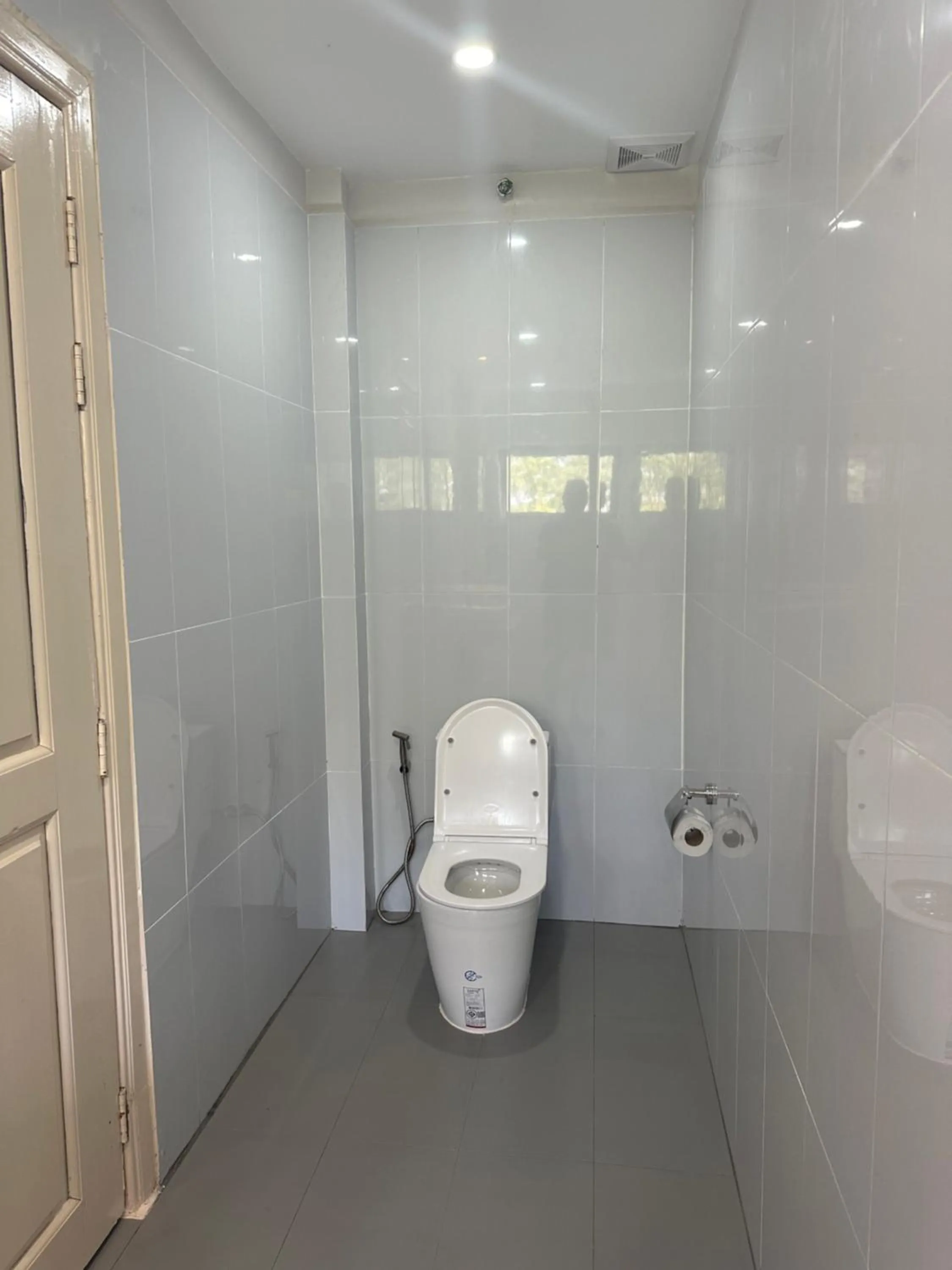 Bathroom in Nico’s Hotel and SkyBar