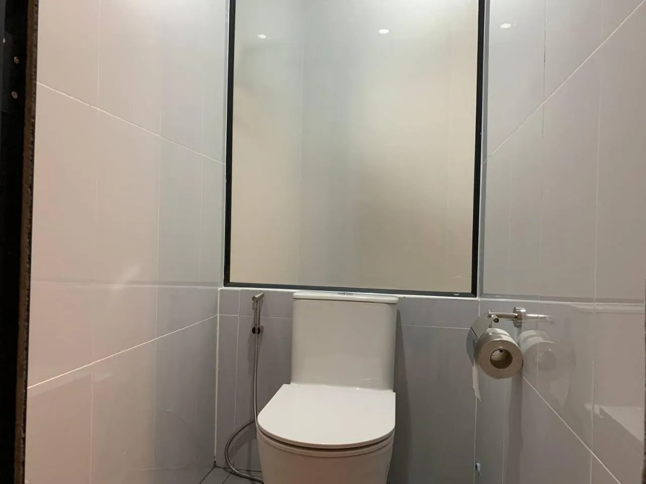 Toilet in Nico’s Hotel and SkyBar