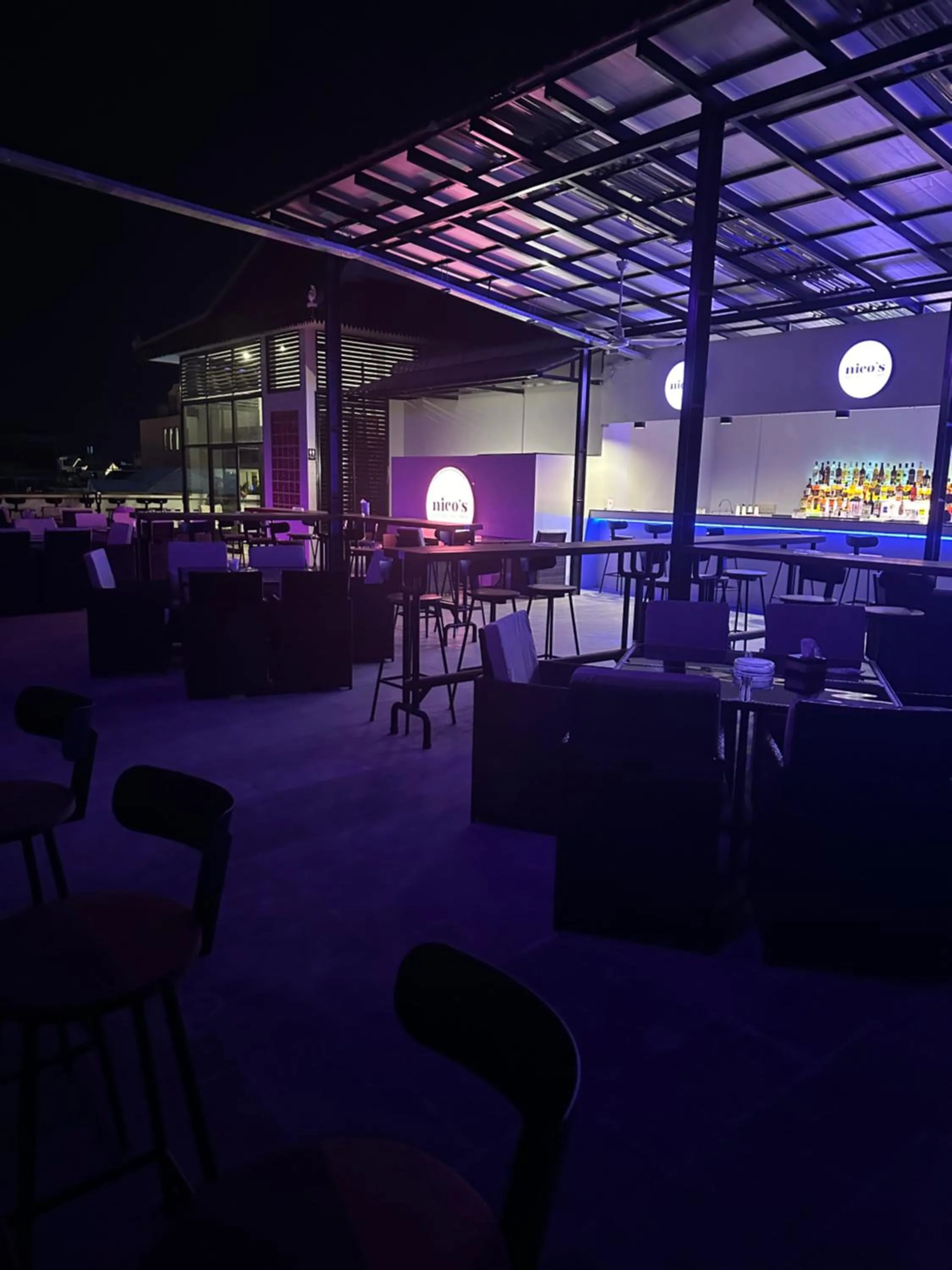 Lounge or bar in Nico’s Hotel and SkyBar