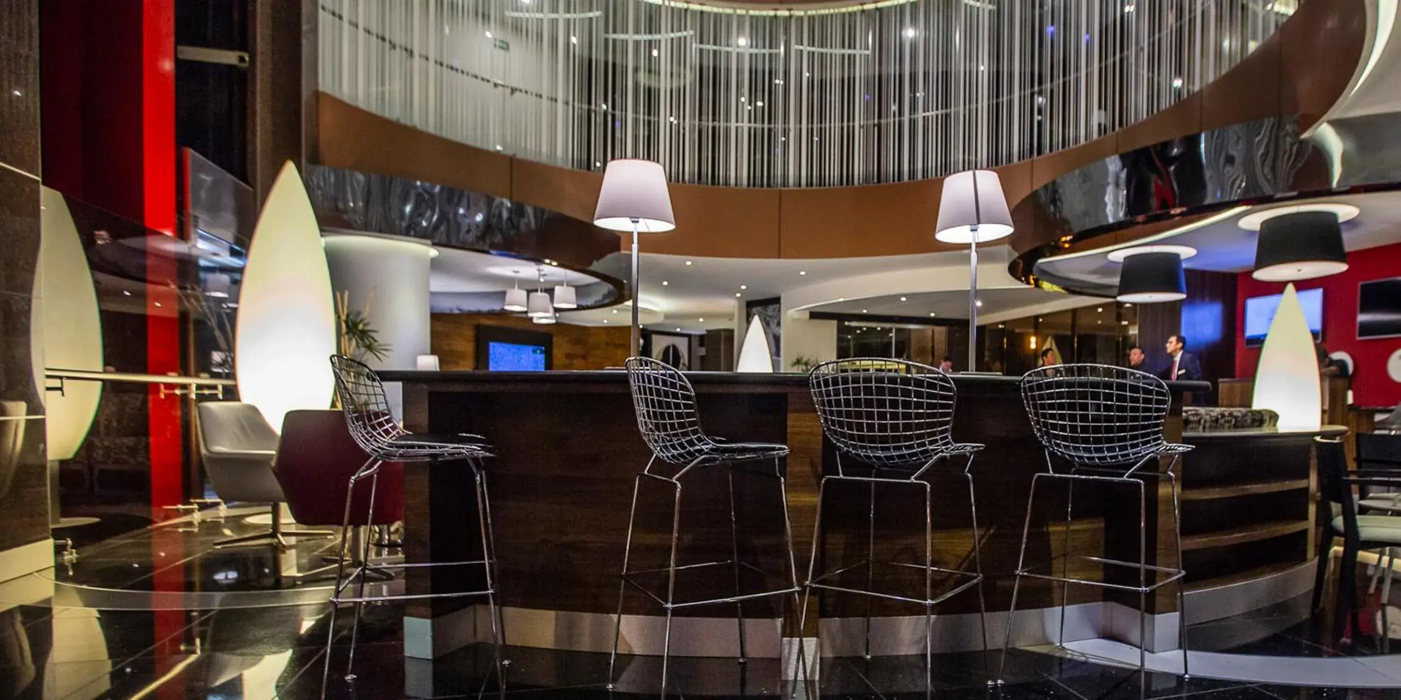 Lounge or bar in JF Grand Puebla Lounge or bar in JF Grand Puebla