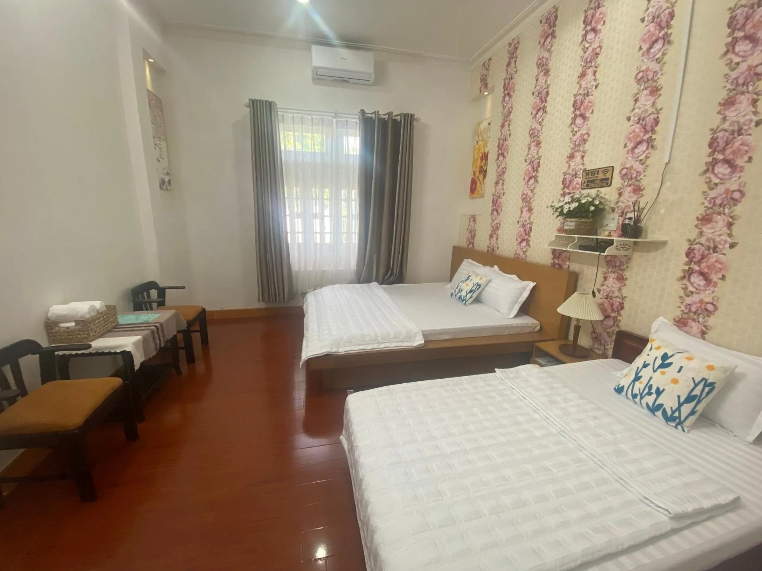 Bedroom, Bed in Villa sân vườn Misa