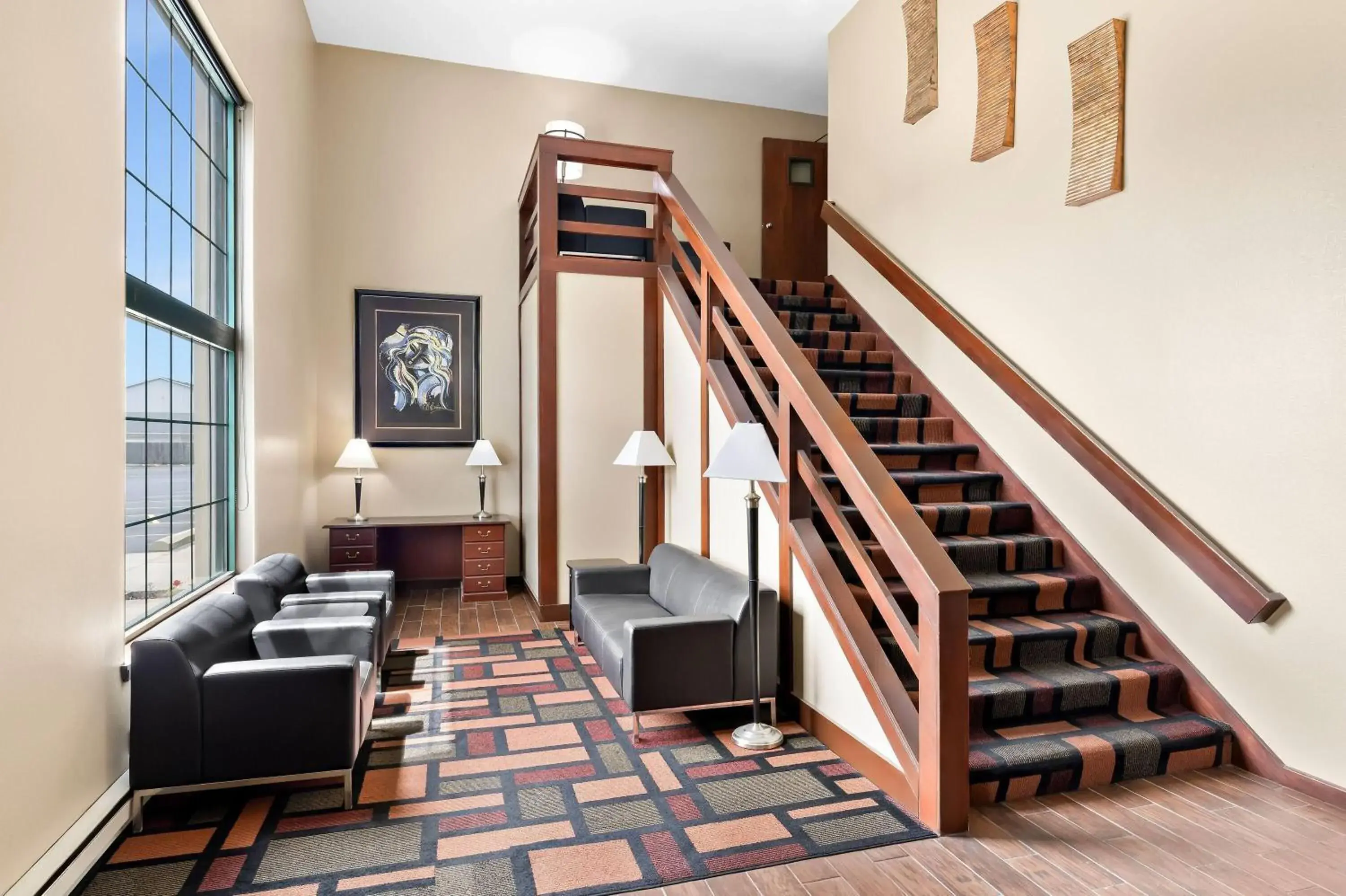 Lobby or reception in Super 8 by Wyndham La Crosse Lobby or reception in Super 8 by Wyndham La Crosse