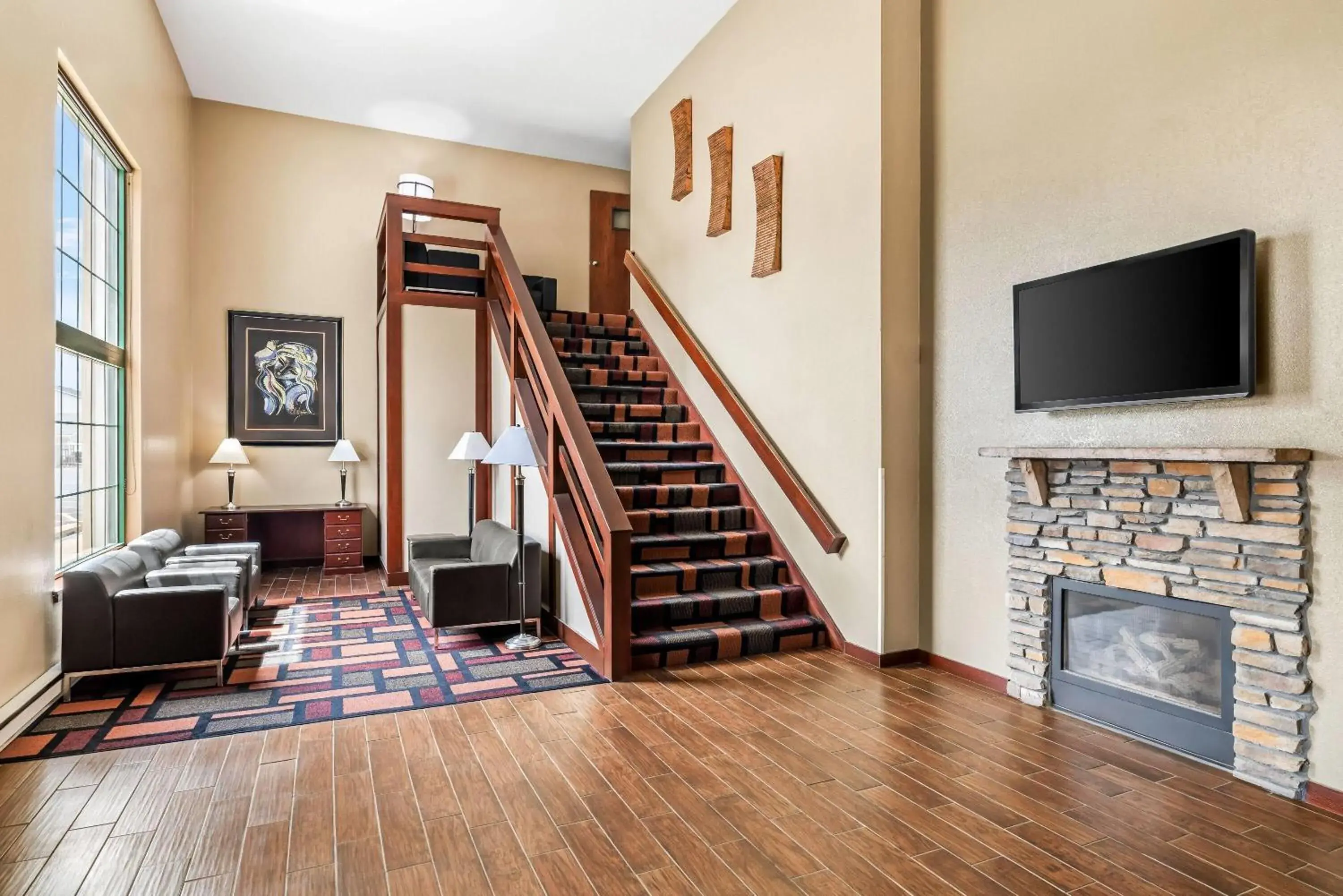 Lobby or reception in Super 8 by Wyndham La Crosse Lobby or reception in Super 8 by Wyndham La Crosse