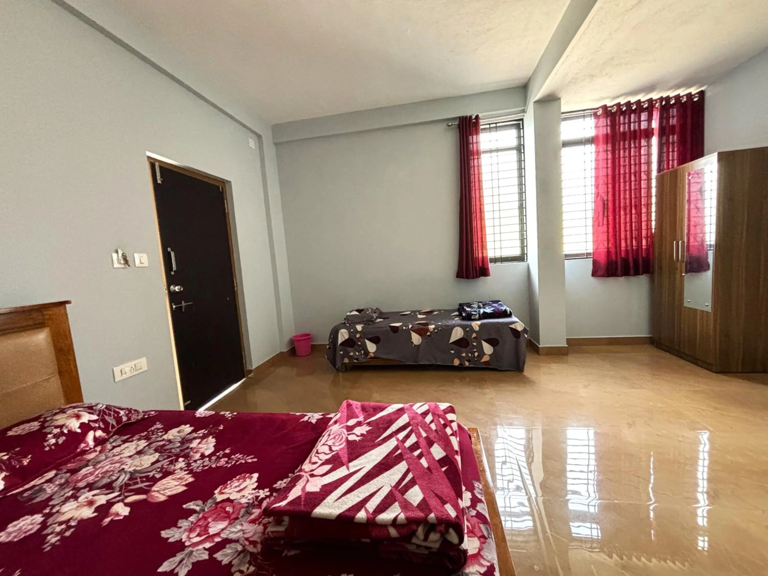Bedroom in Sri Swarna Darvi Lodge Horanadu