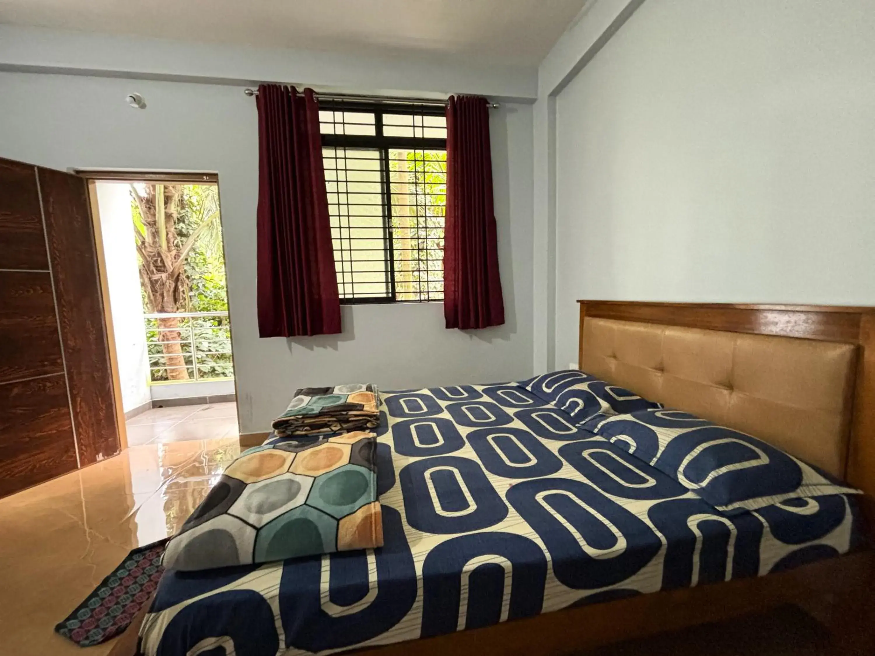 Bedroom in Sri Swarna Darvi Lodge Horanadu Bedroom in Sri Swarna Darvi Lodge Horanadu