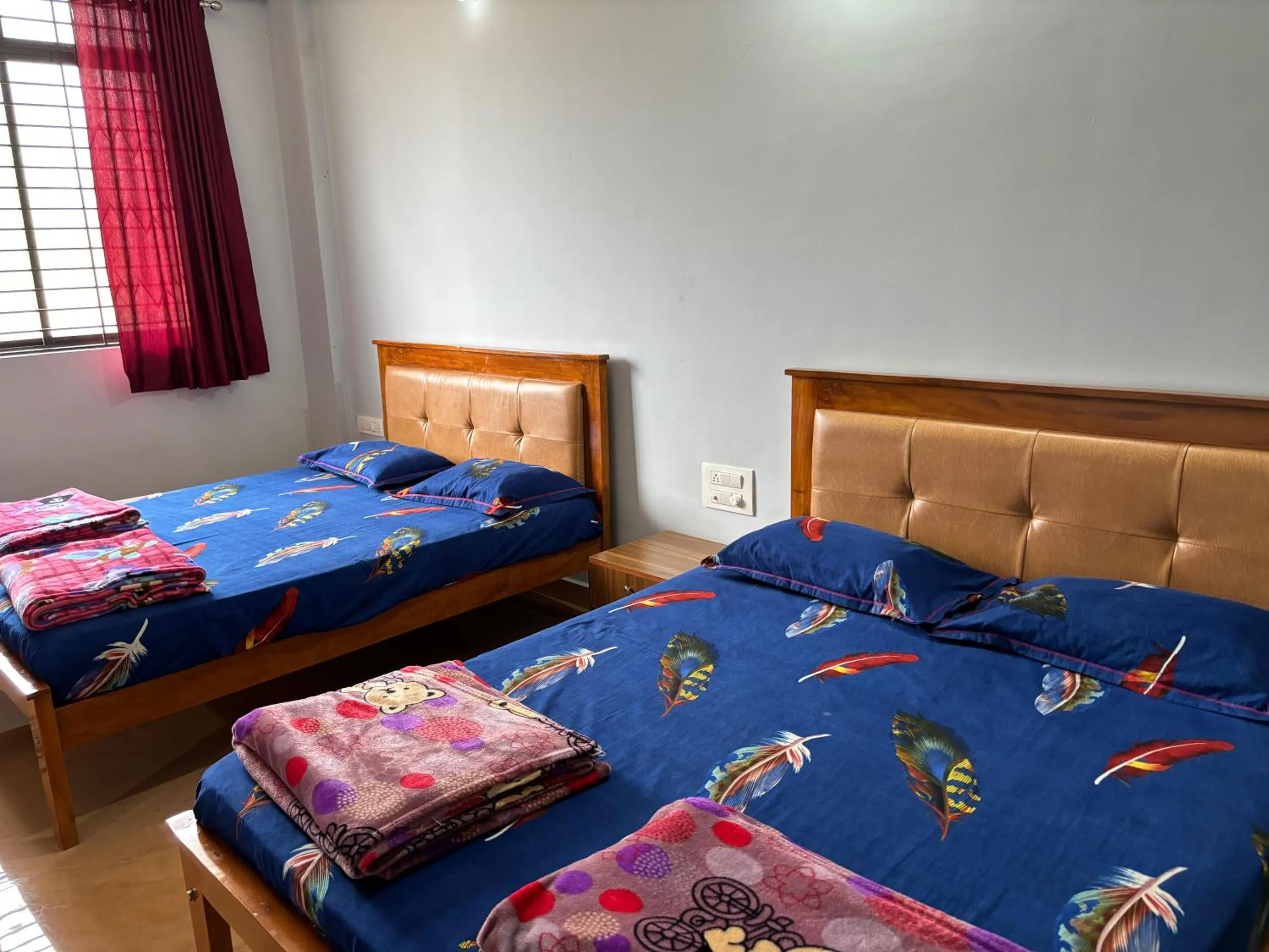 Bedroom in Sri Swarna Darvi Lodge Horanadu