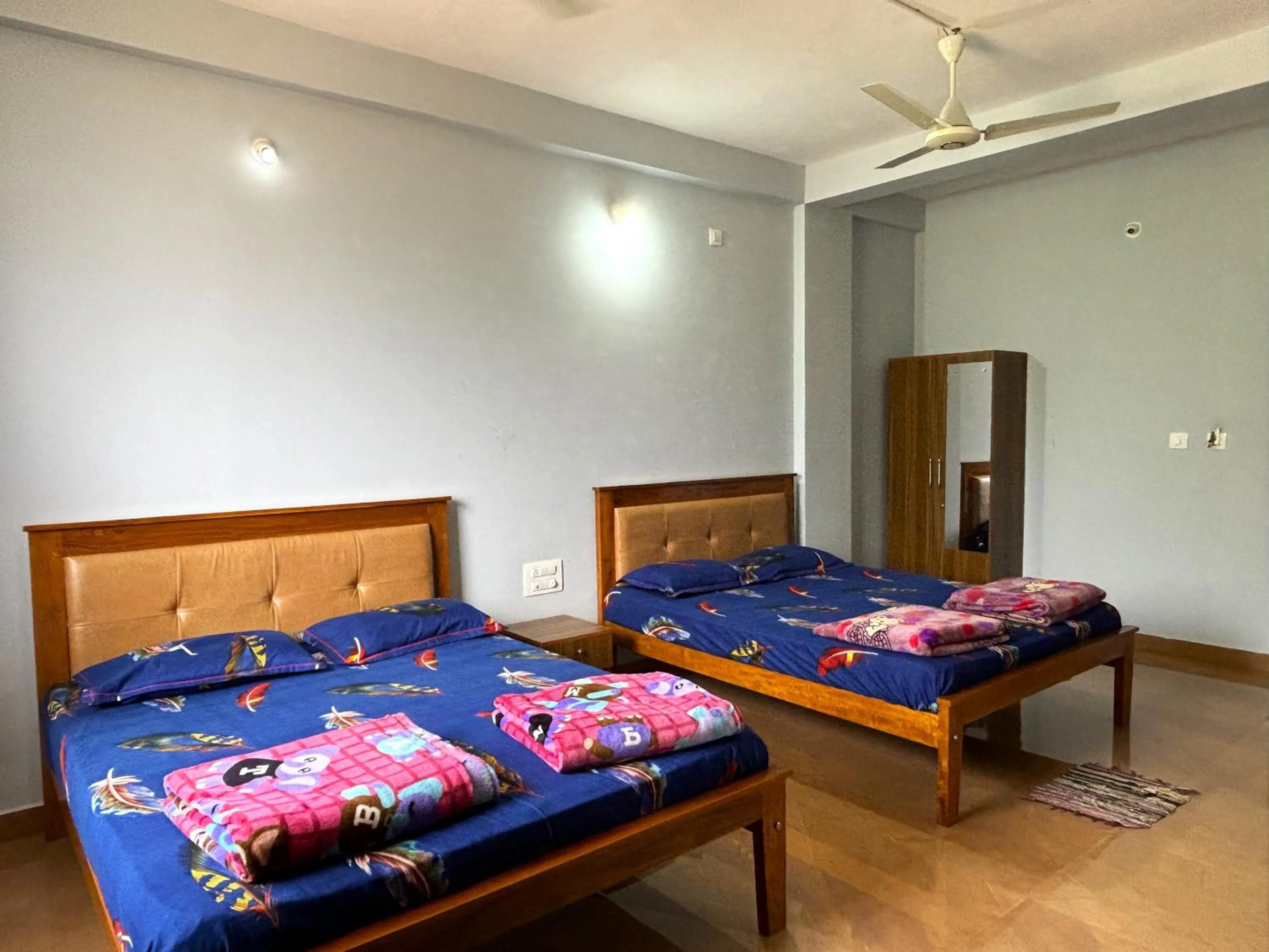 Bedroom in Sri Swarna Darvi Lodge Horanadu
