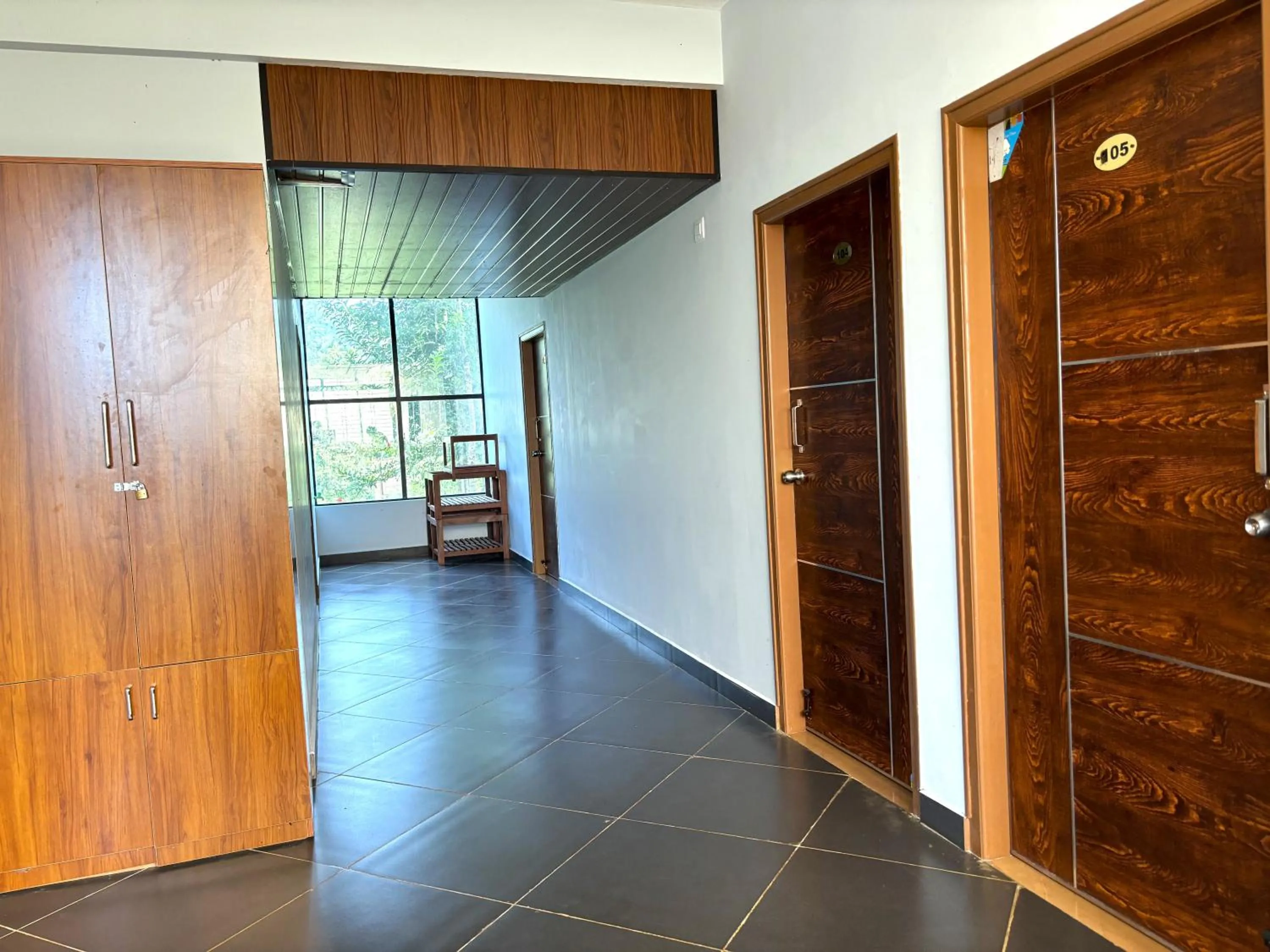 Lobby or reception in Sri Swarna Darvi Lodge Horanadu