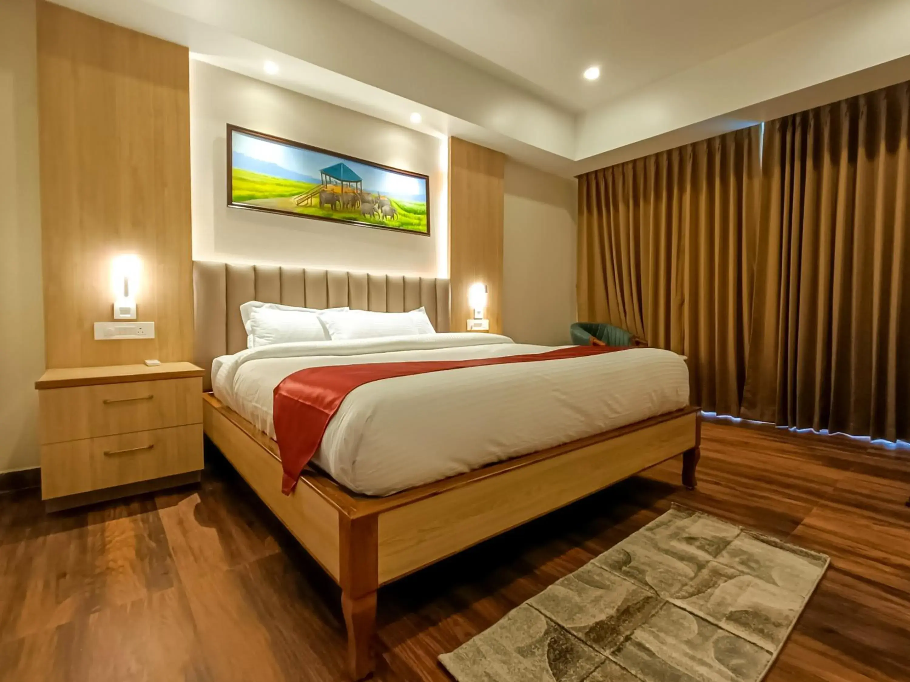 Bed in Mystique Mayong Resort Bed in Mystique Mayong Resort