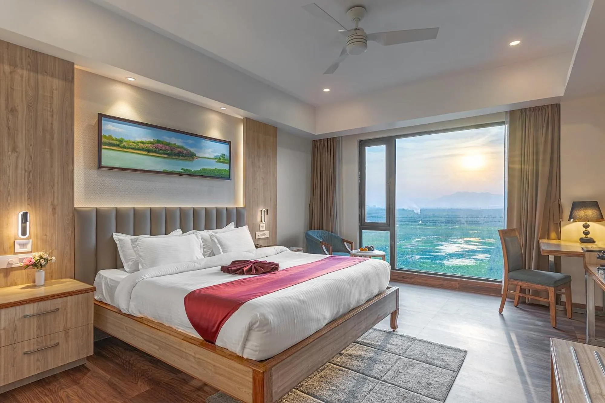 Bed in Mystique Mayong Resort