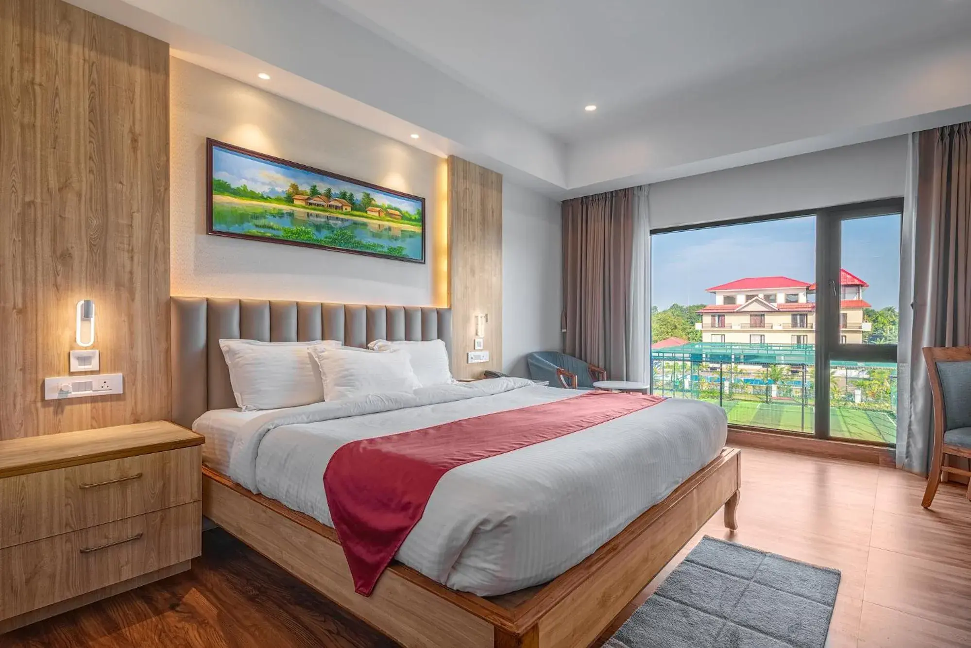 Bed in Mystique Mayong Resort Bed in Mystique Mayong Resort