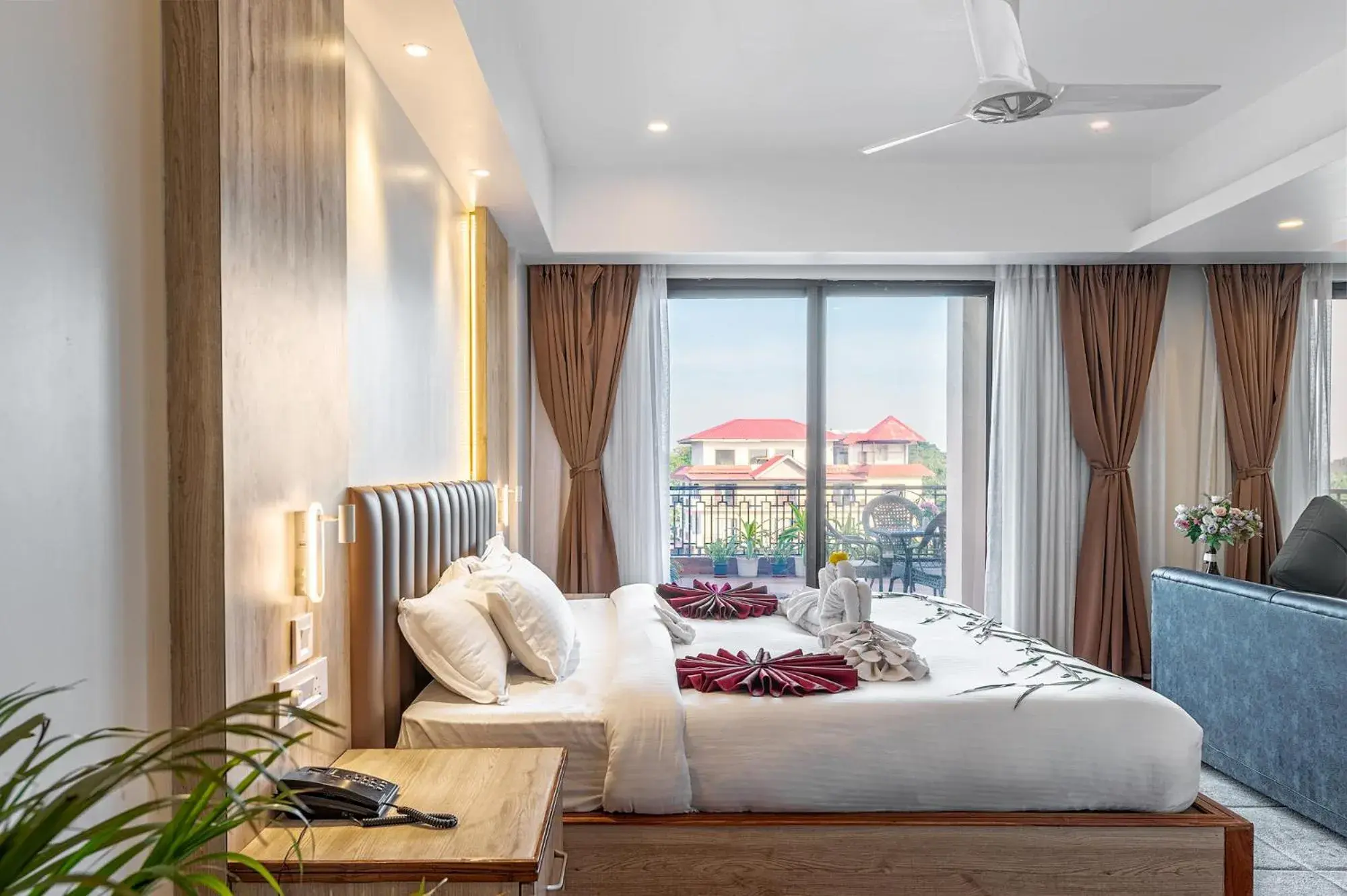 Bed in Mystique Mayong Resort Bed in Mystique Mayong Resort