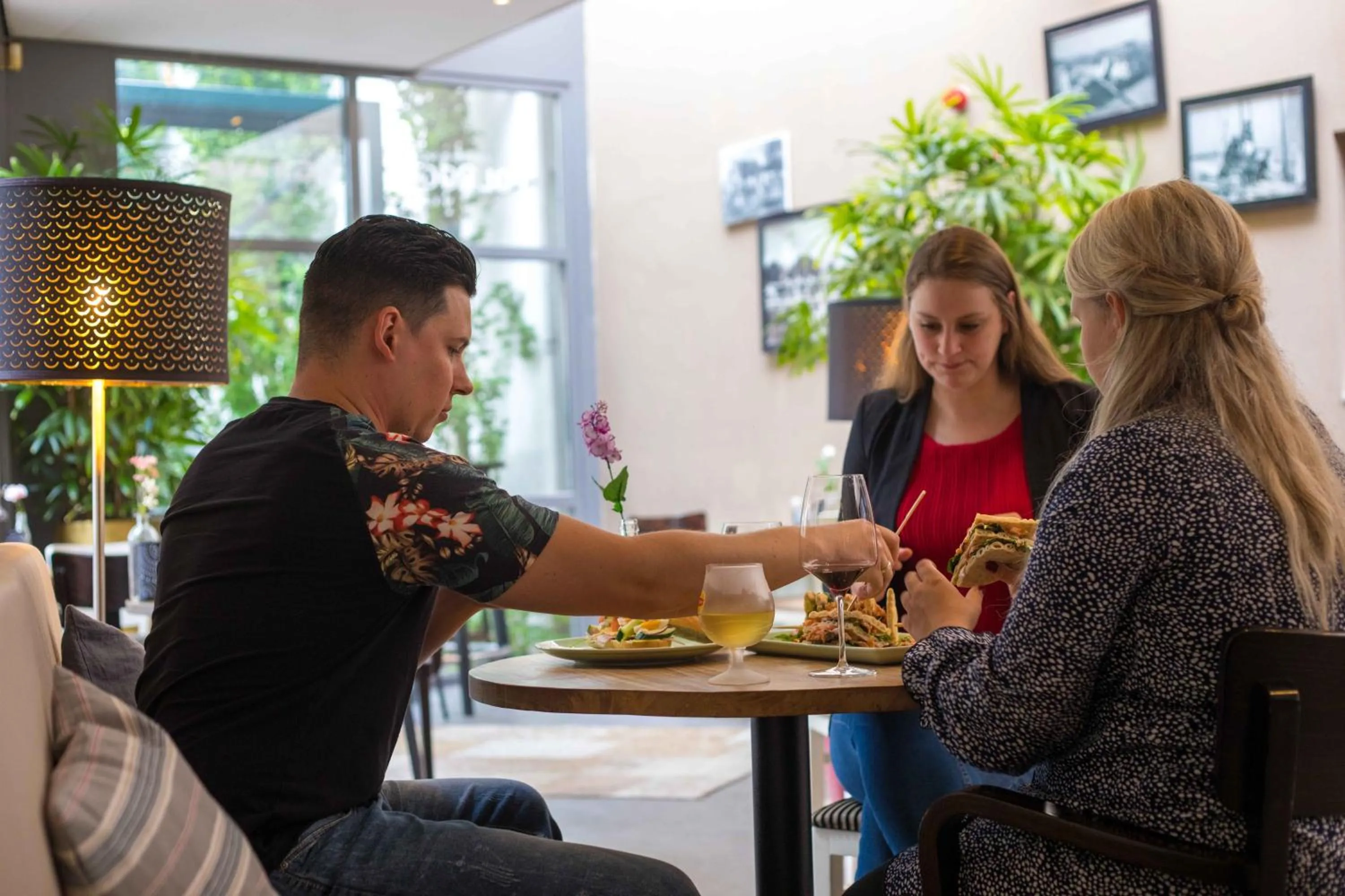 Food and drinks in Hotel Het Witte Paard