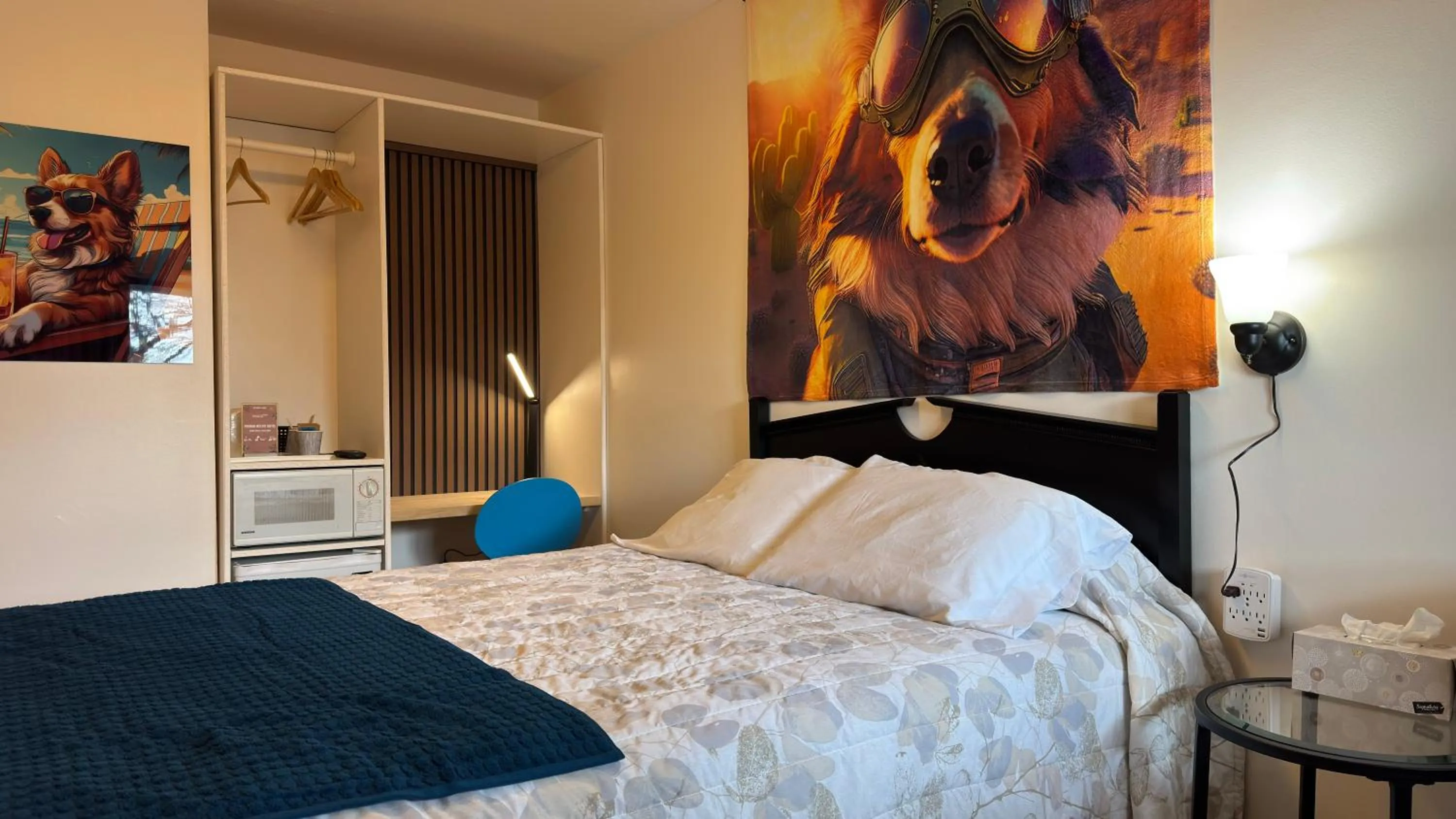 Bed in Walla Walla Garden Motel