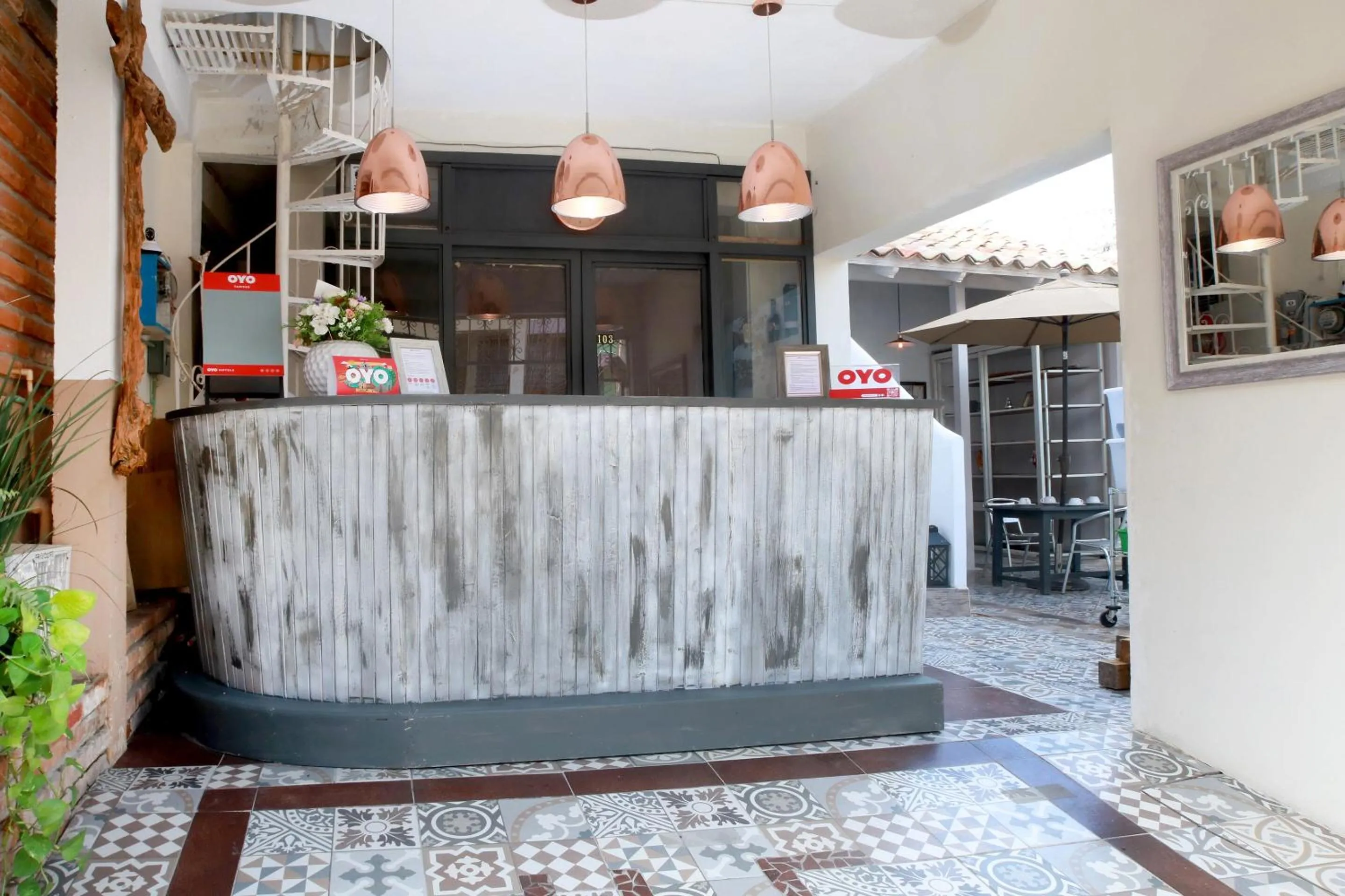 Lobby or reception, Lobby/Reception in OYO Hotel Maria Otilia Falla, Papantla