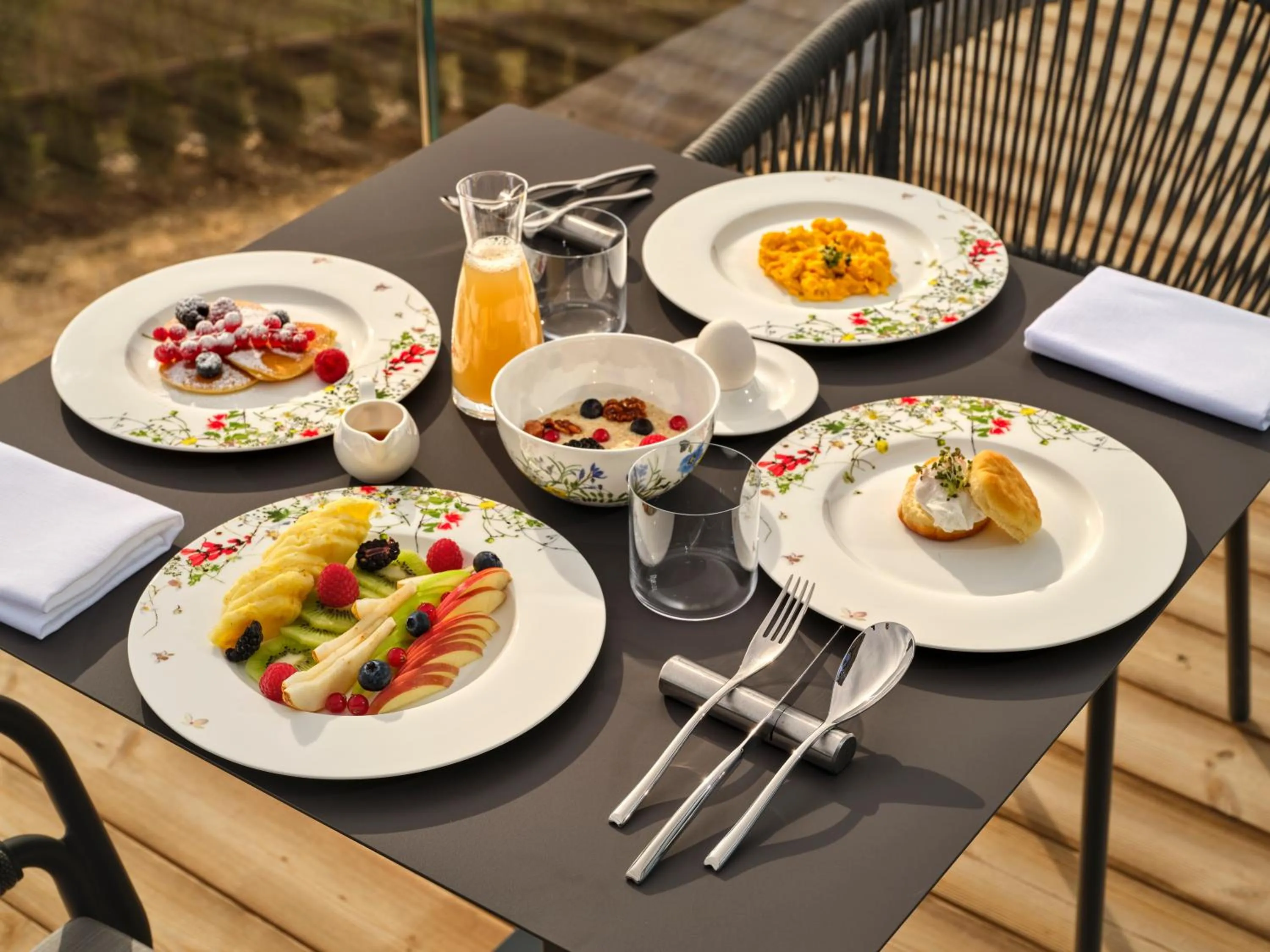 Continental breakfast in Collina Luxury Relais