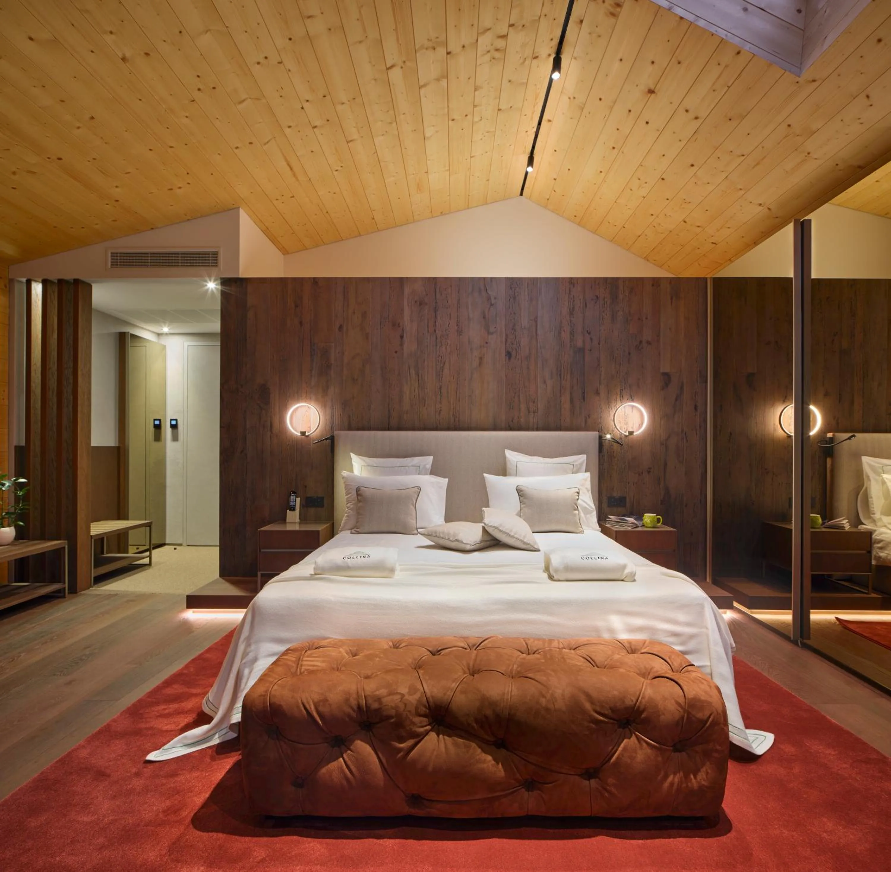 Winter, Bed in Collina Luxury Relais