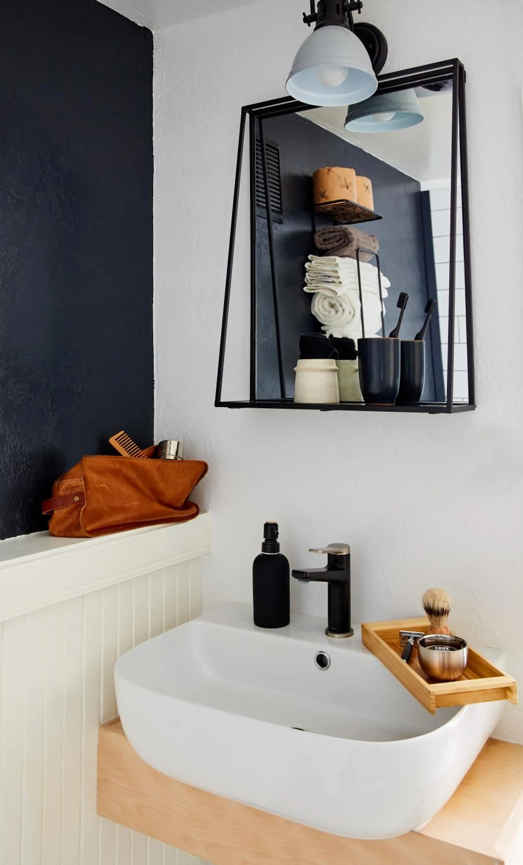 Bathroom in Mine and Farm, The Inn at Guerneville, CA