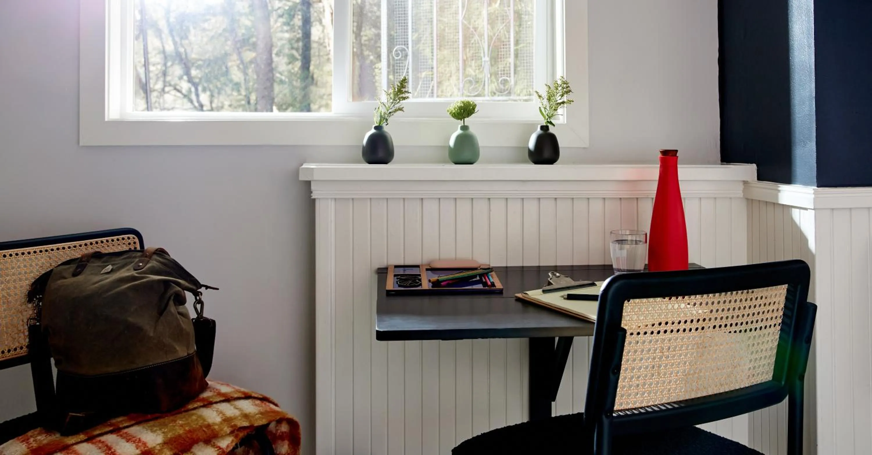 Bedroom in Mine and Farm, The Inn at Guerneville, CA